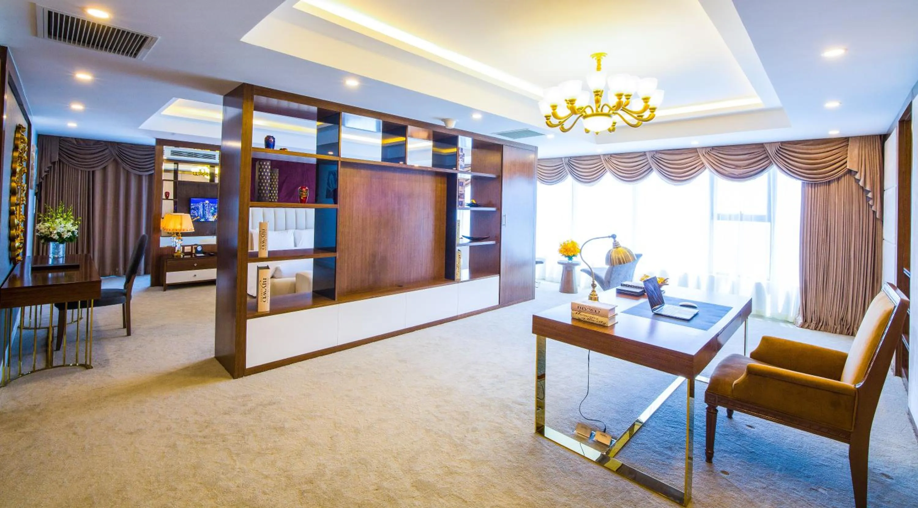 Seating area in Muong Thanh Luxury Da Nang Hotel