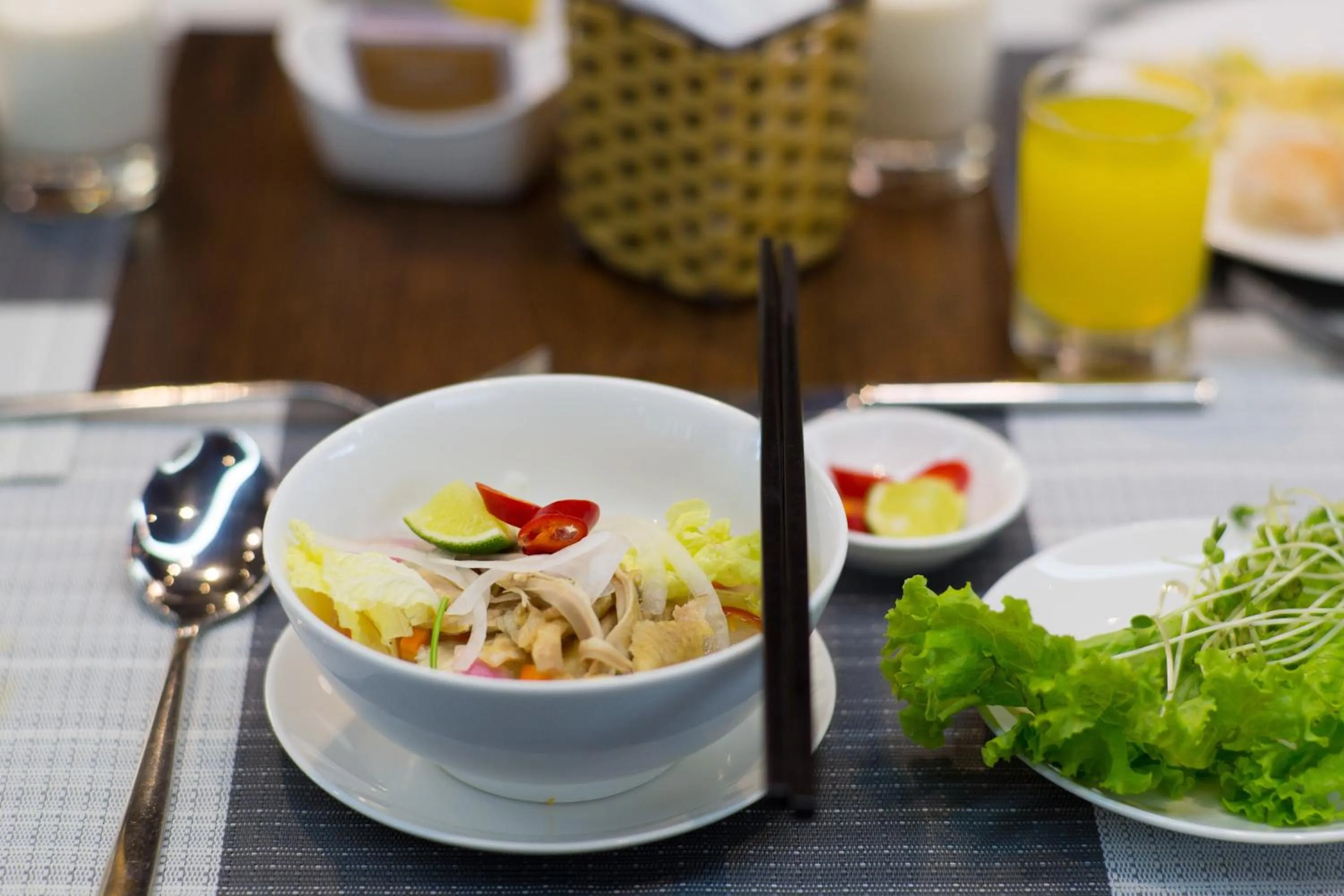 Breakfast in Muong Thanh Luxury Da Nang Hotel