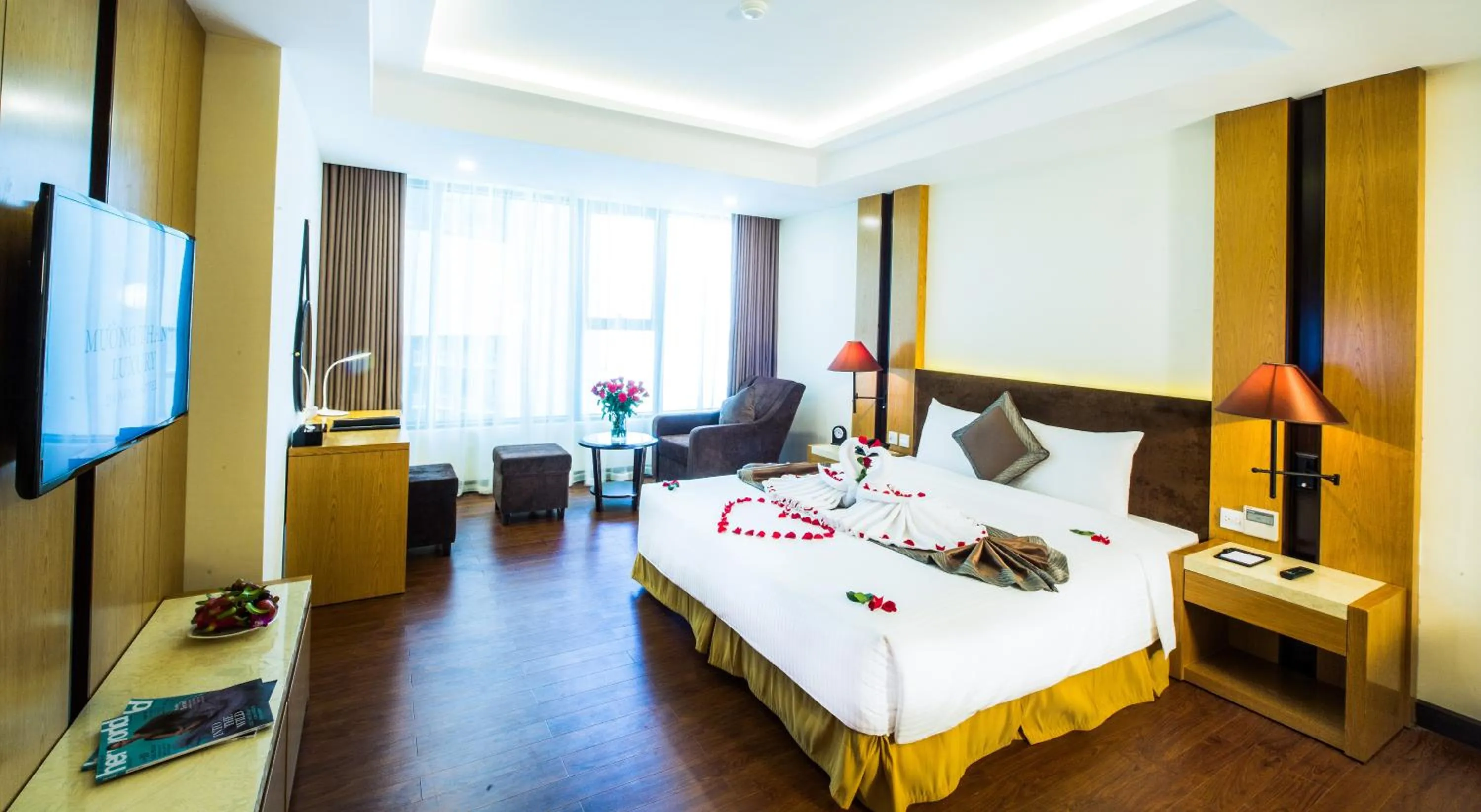 Bedroom, Bed in Muong Thanh Luxury Da Nang Hotel