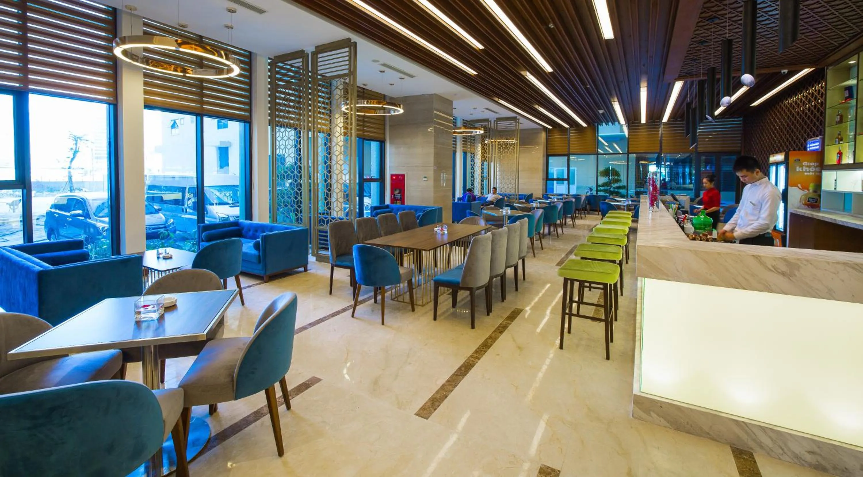 Lounge or bar in Muong Thanh Luxury Da Nang Hotel