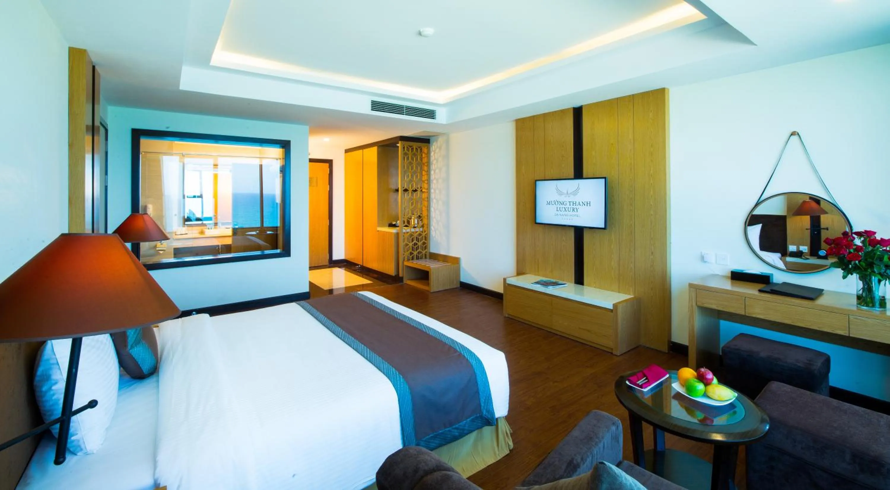 Bedroom, Bed in Muong Thanh Luxury Da Nang Hotel