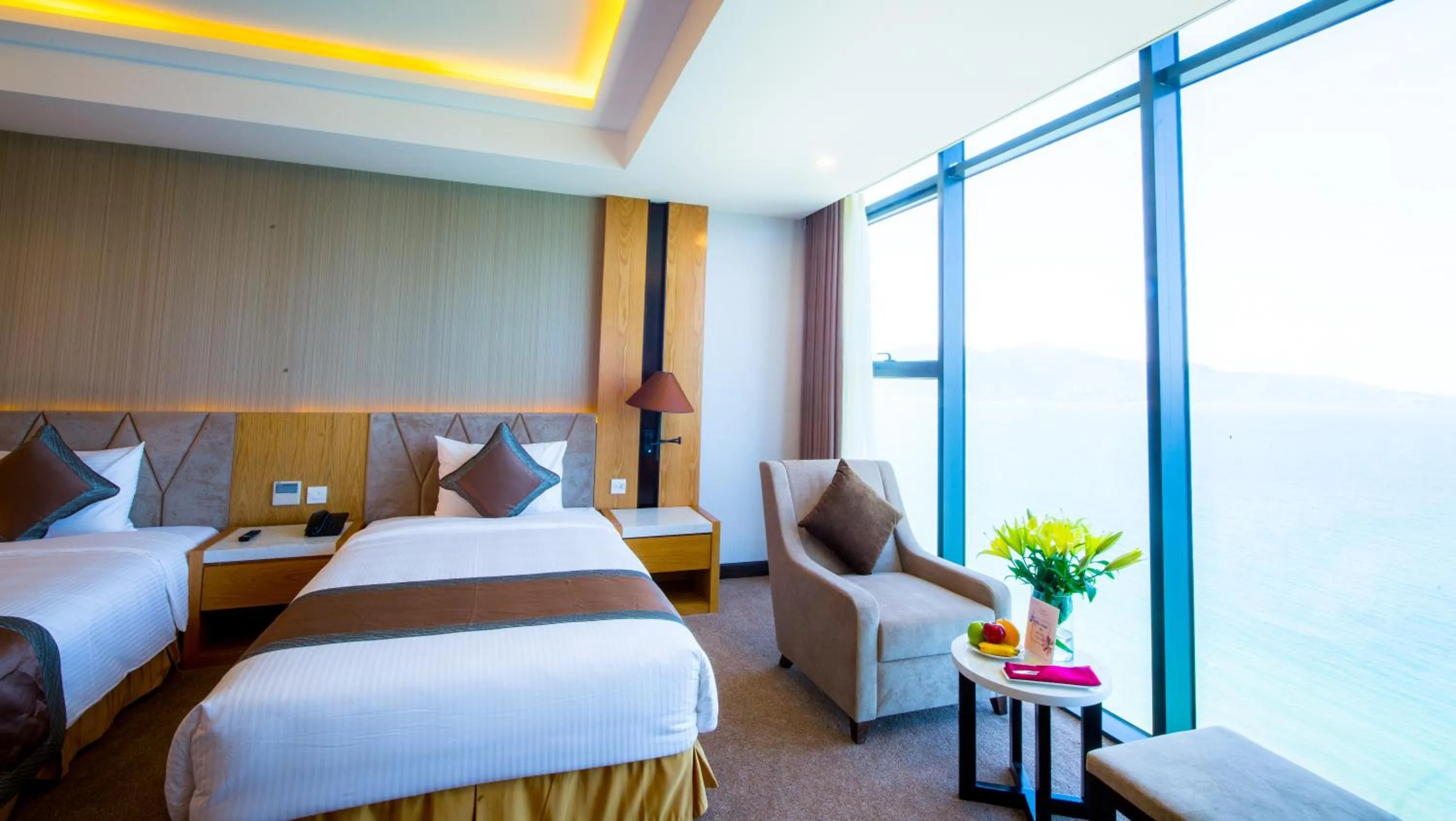 Bedroom, Bed in Muong Thanh Luxury Da Nang Hotel