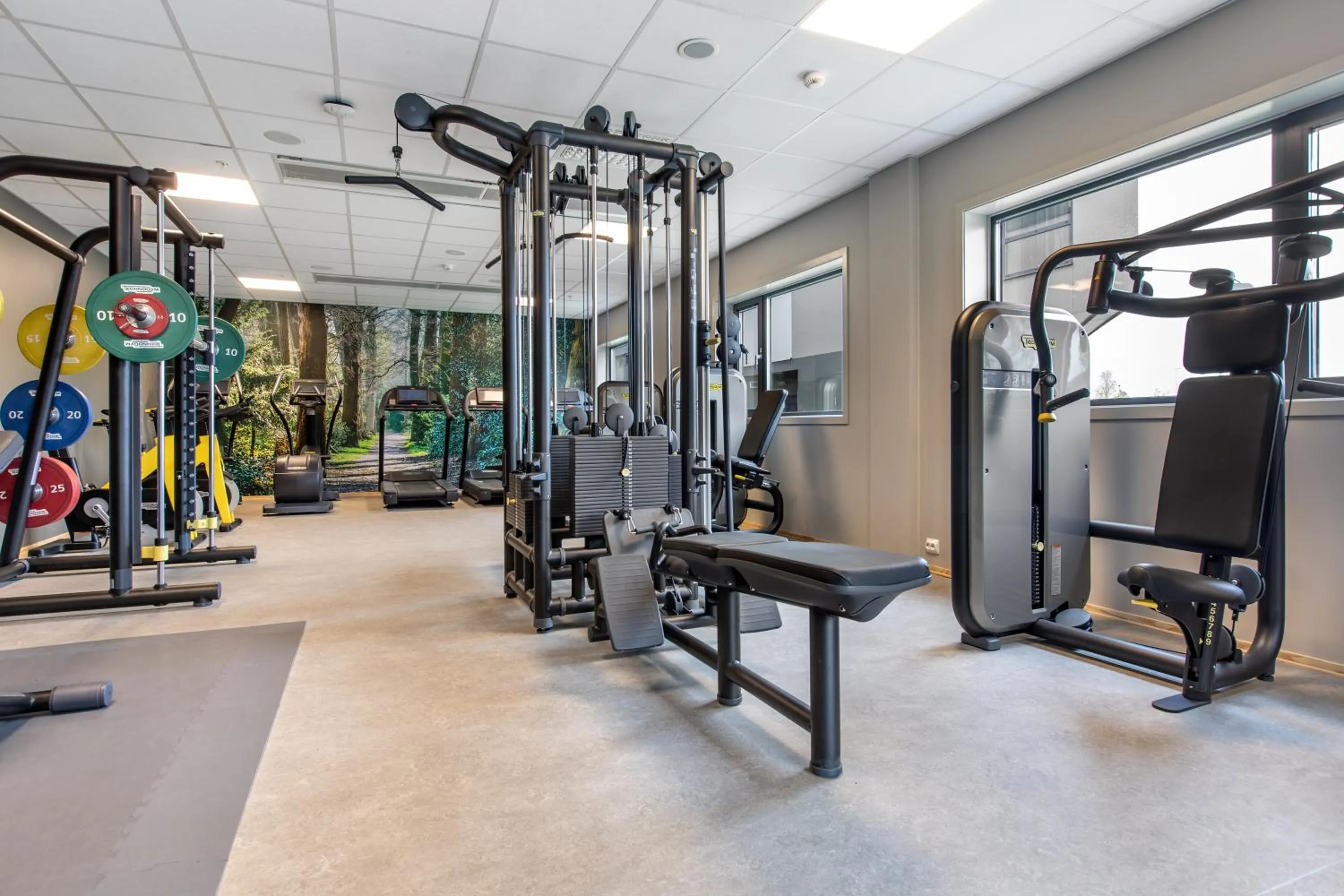 Fitness centre/facilities in Quality Airport Hotel Gardermoen