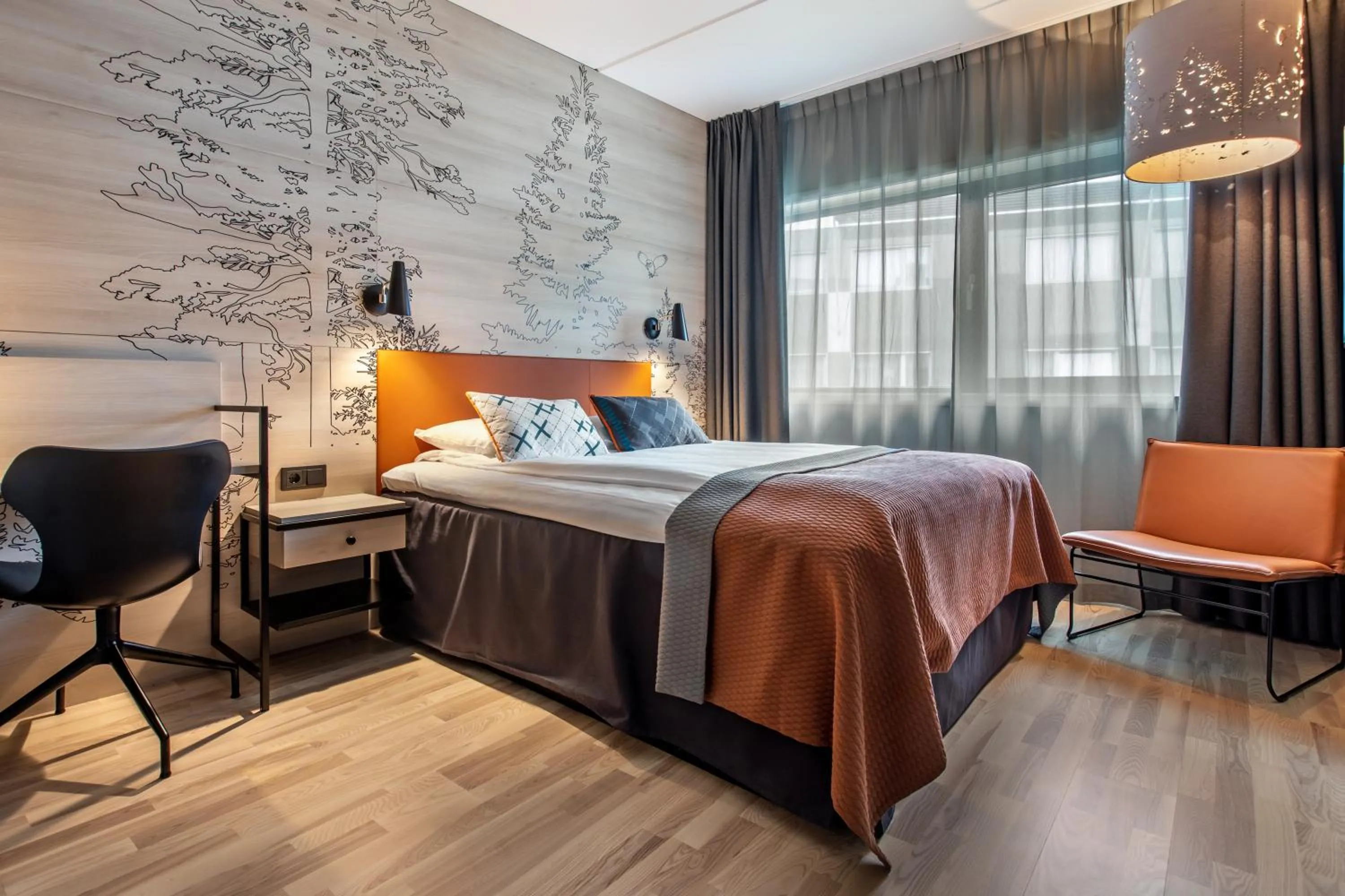 Bed in Quality Airport Hotel Gardermoen