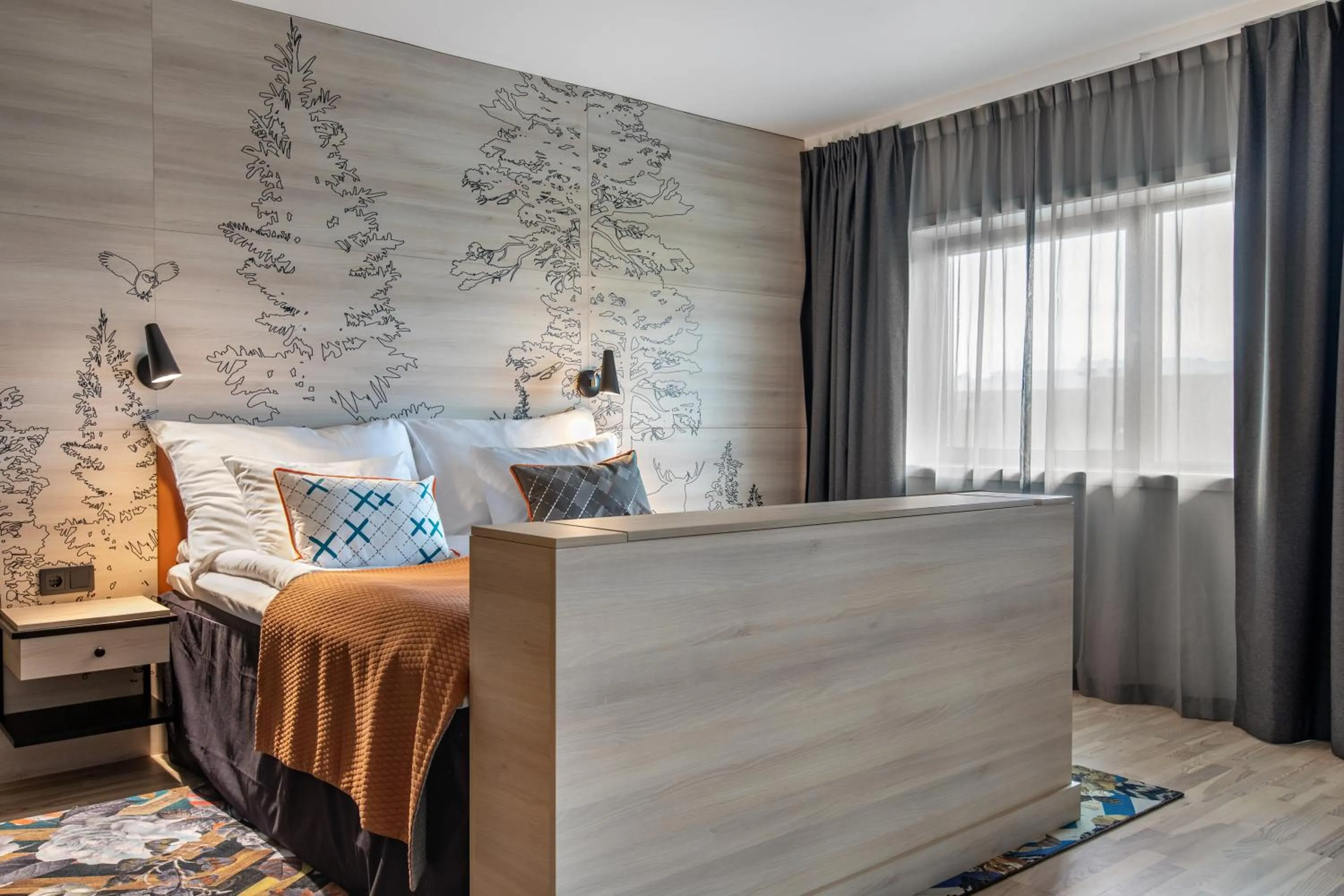 Bed in Quality Airport Hotel Gardermoen