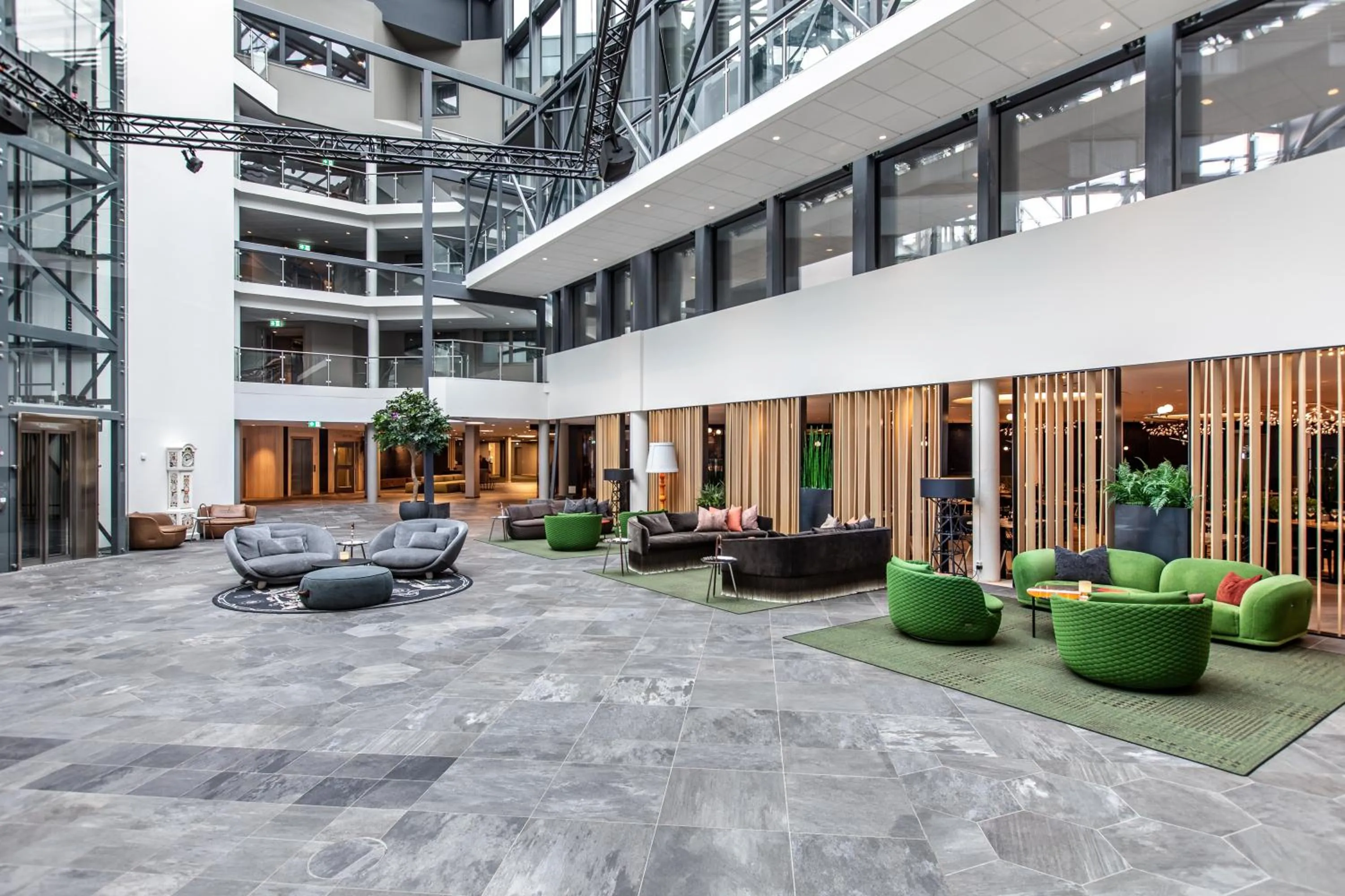 Lobby or reception in Quality Airport Hotel Gardermoen