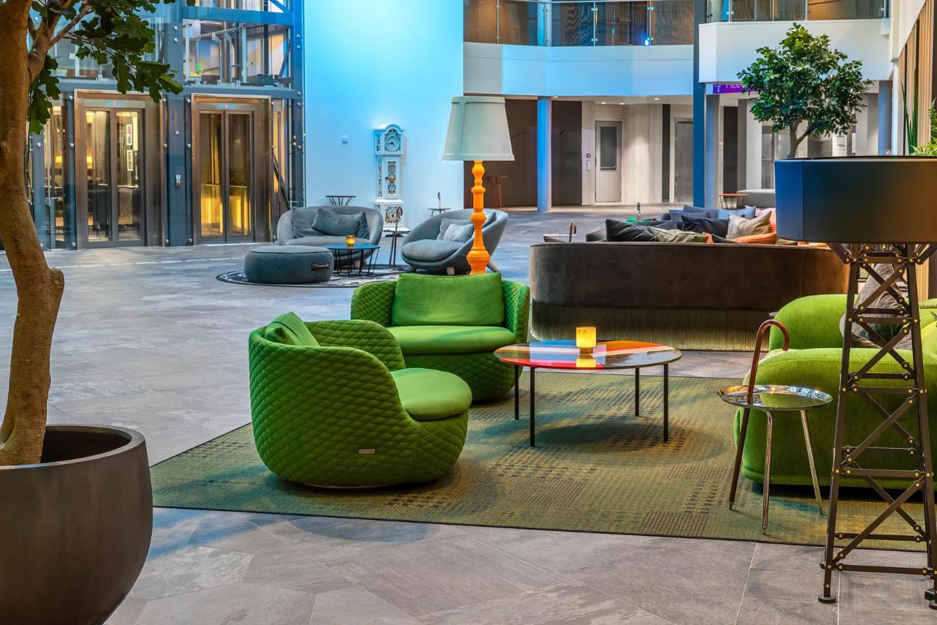 Seating area in Quality Airport Hotel Gardermoen