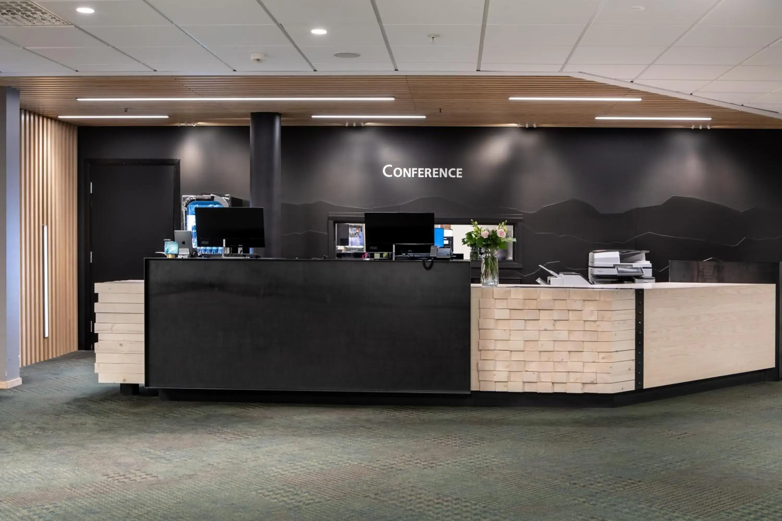 Lobby or reception in Quality Airport Hotel Gardermoen Lobby or reception in Quality Airport Hotel Gardermoen