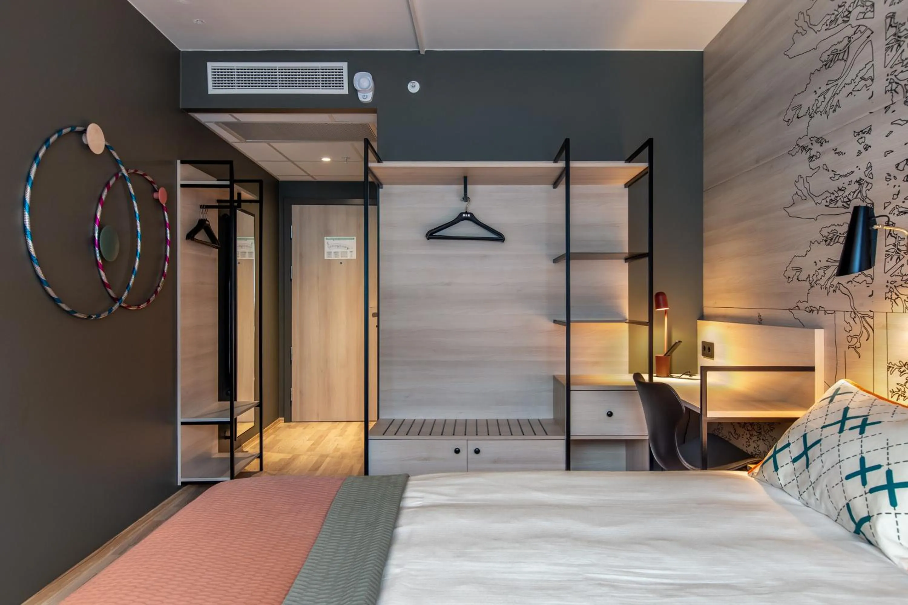 Bed in Quality Airport Hotel Gardermoen