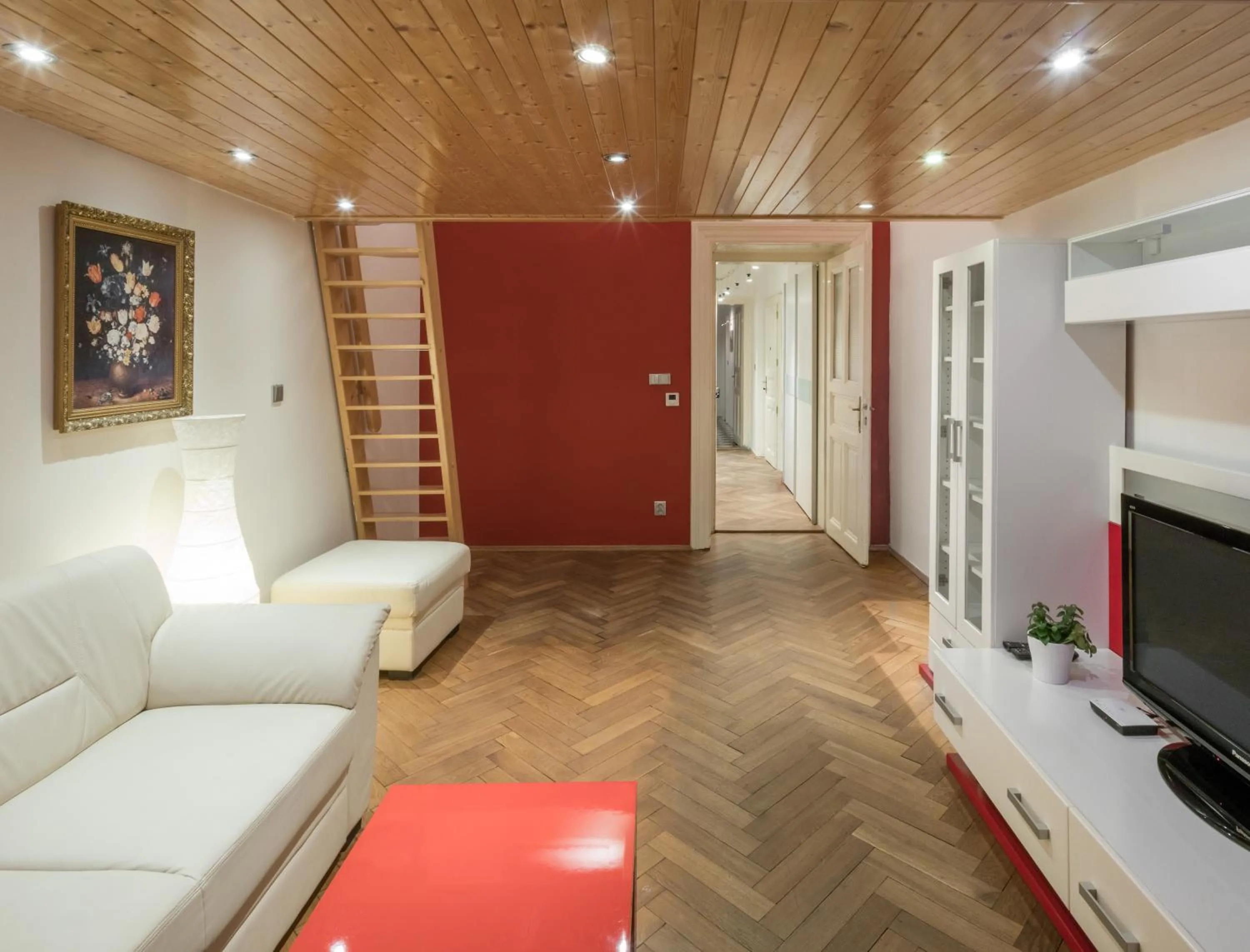 Living room in Mordecai 12 Apartments by Adrez