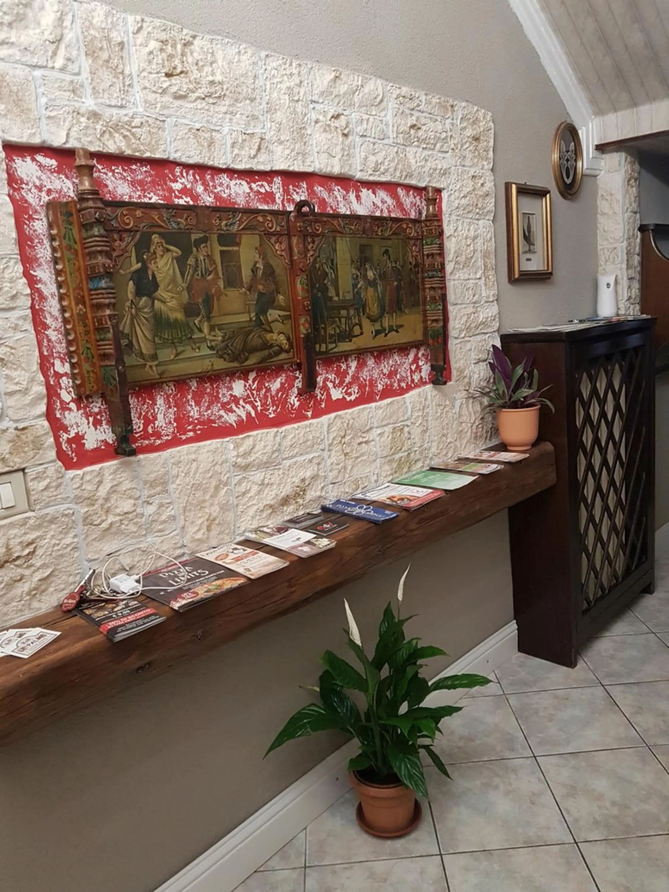 Lobby or reception in B&B Le Palme