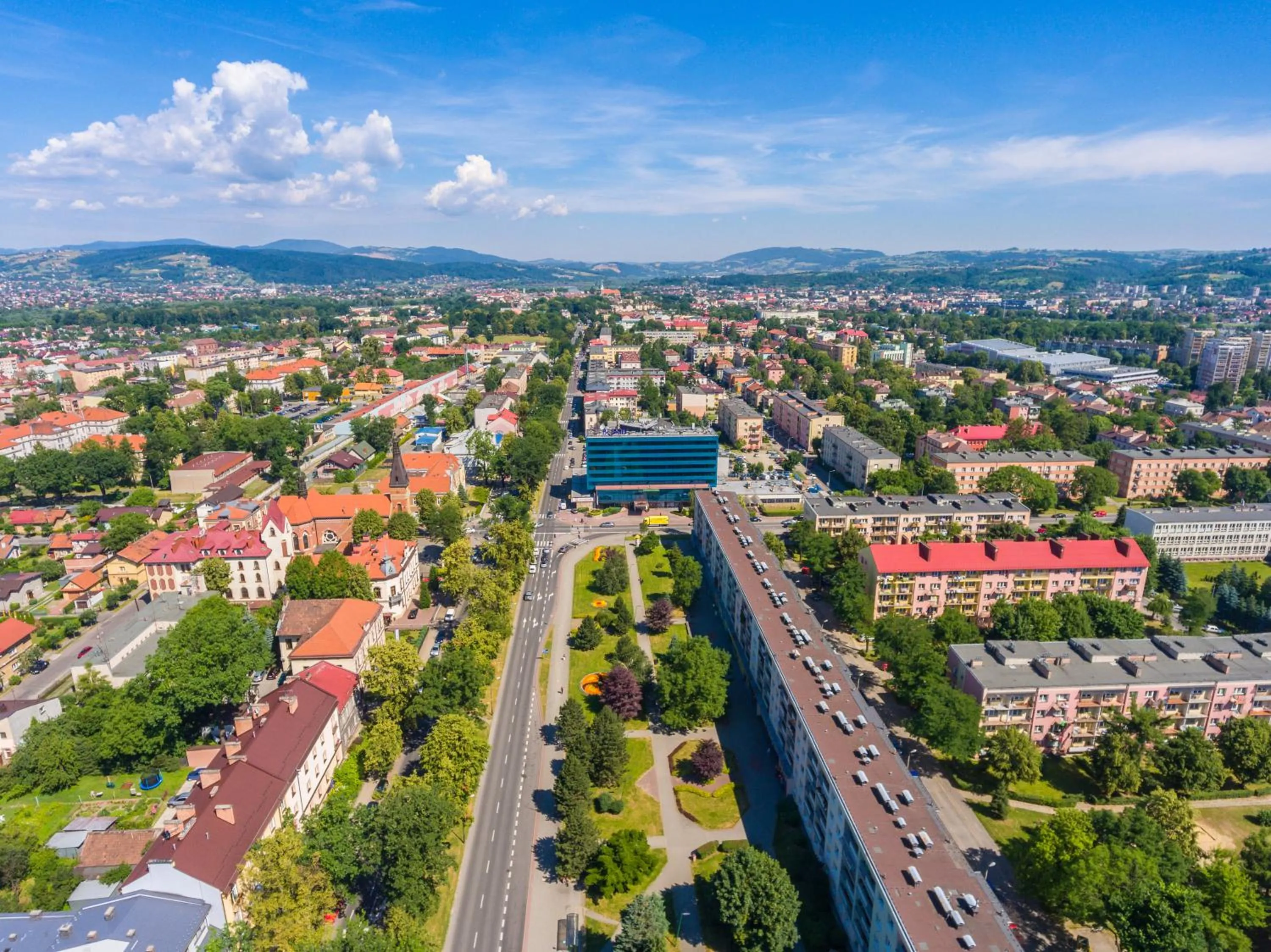 Bird's eye view in Hotel Beskid