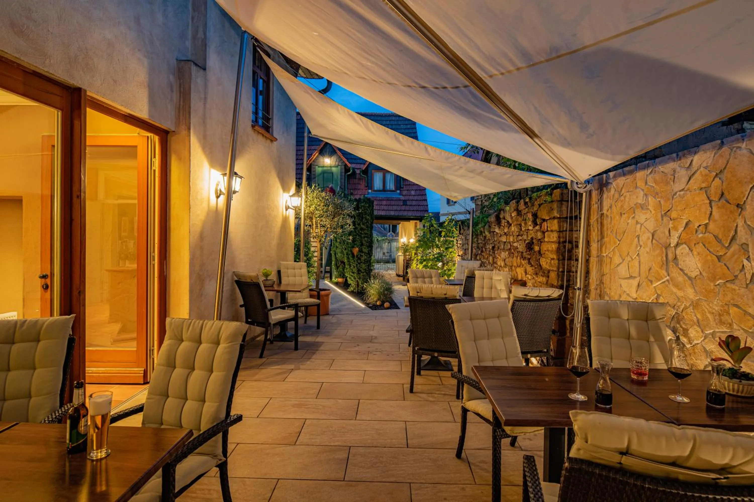 Garden in Hotel Arador