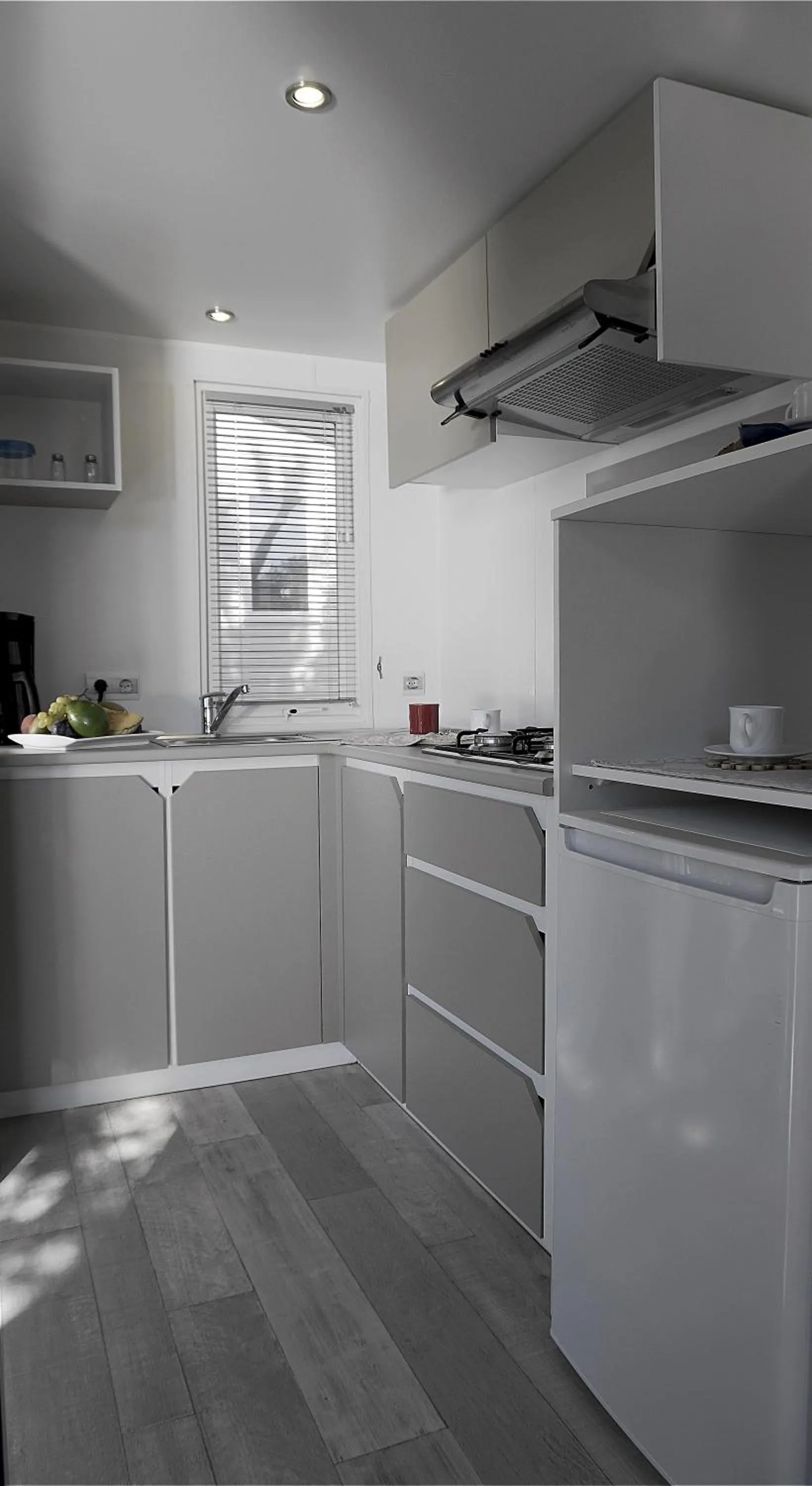 Kitchen or kitchenette in Villaggio Camping Torre Del Porticciolo
