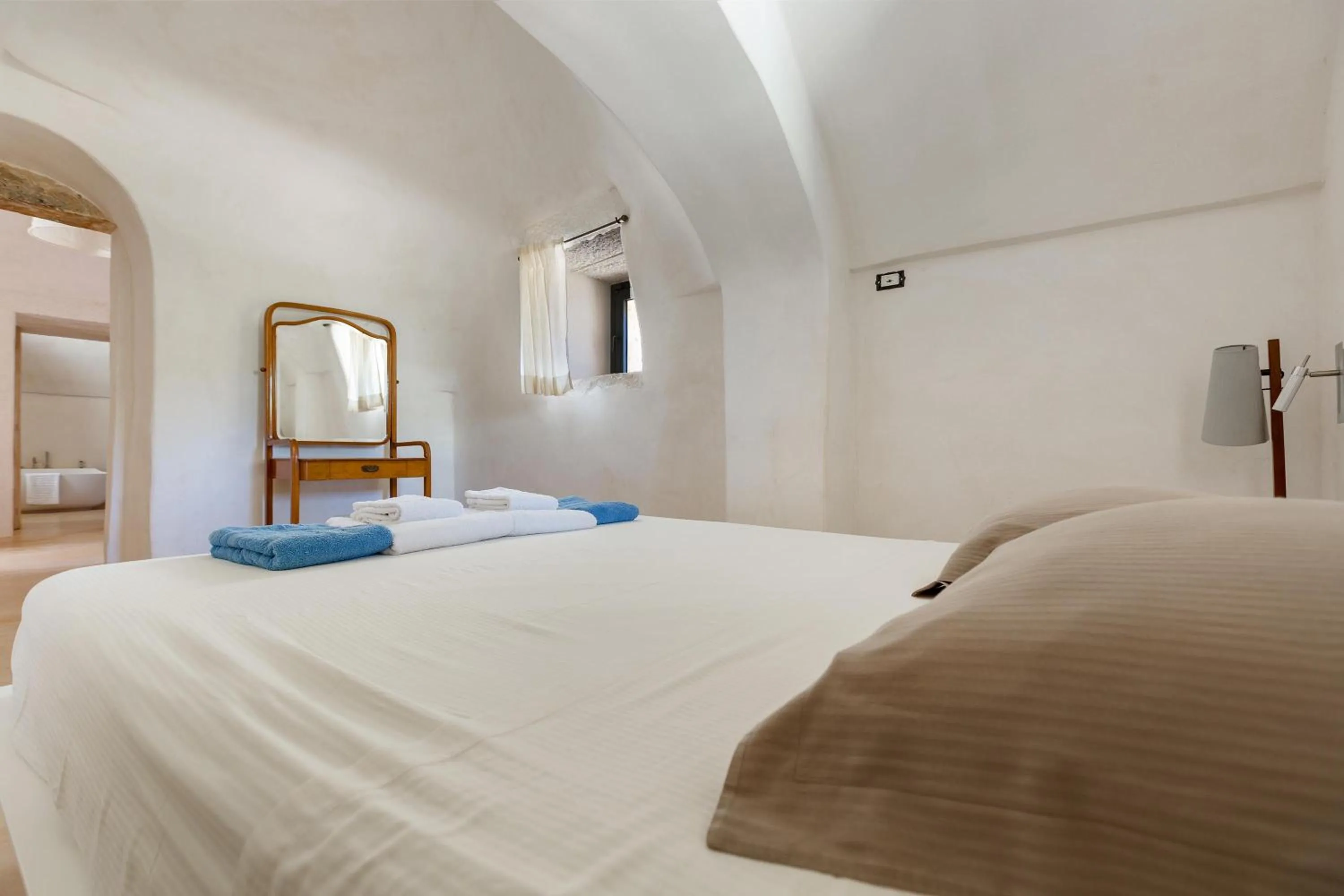 Bedroom, Bed in Le Ali Bianche by Perle di Puglia
