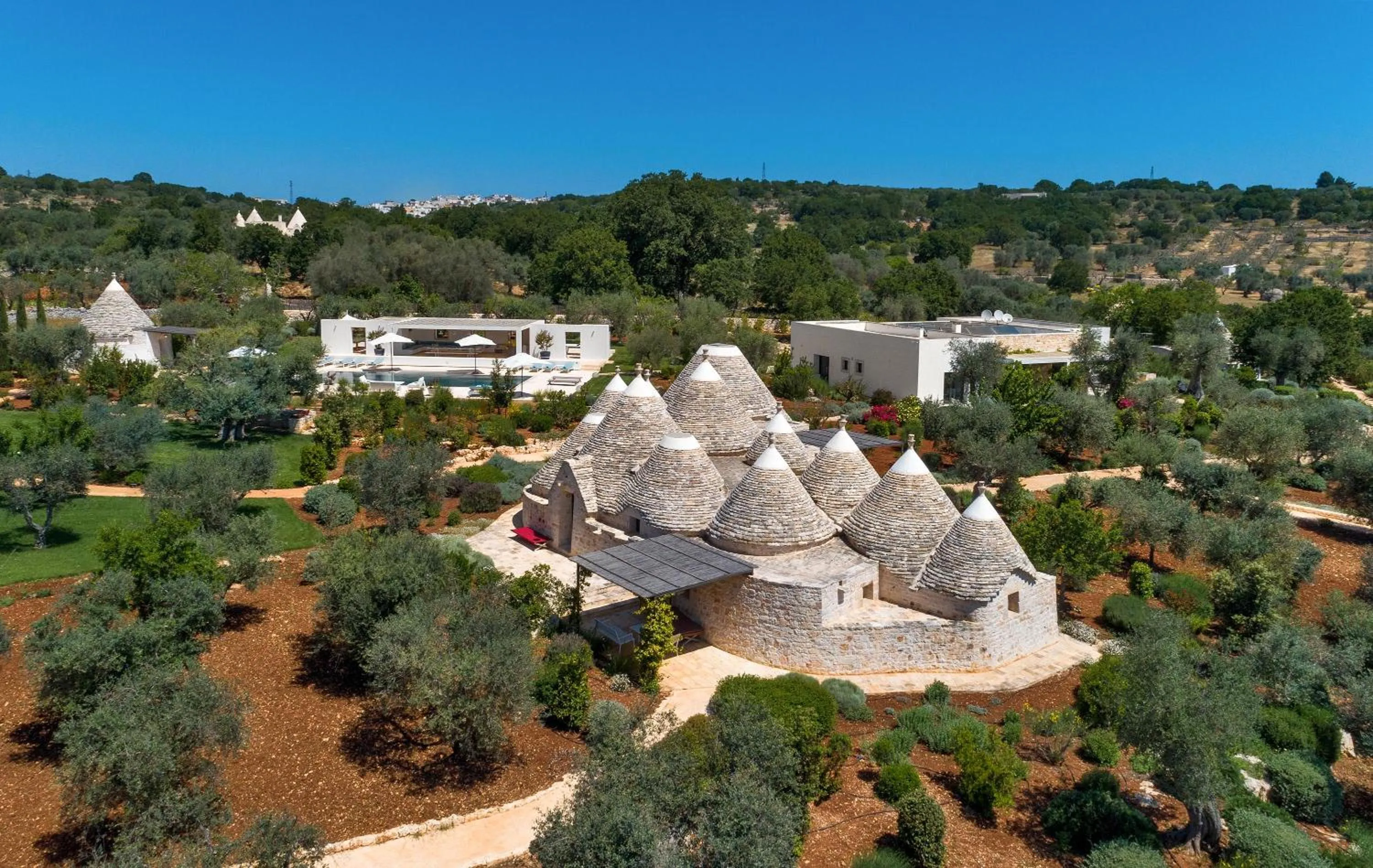 Bird's eye view in Le Ali Bianche by Perle di Puglia