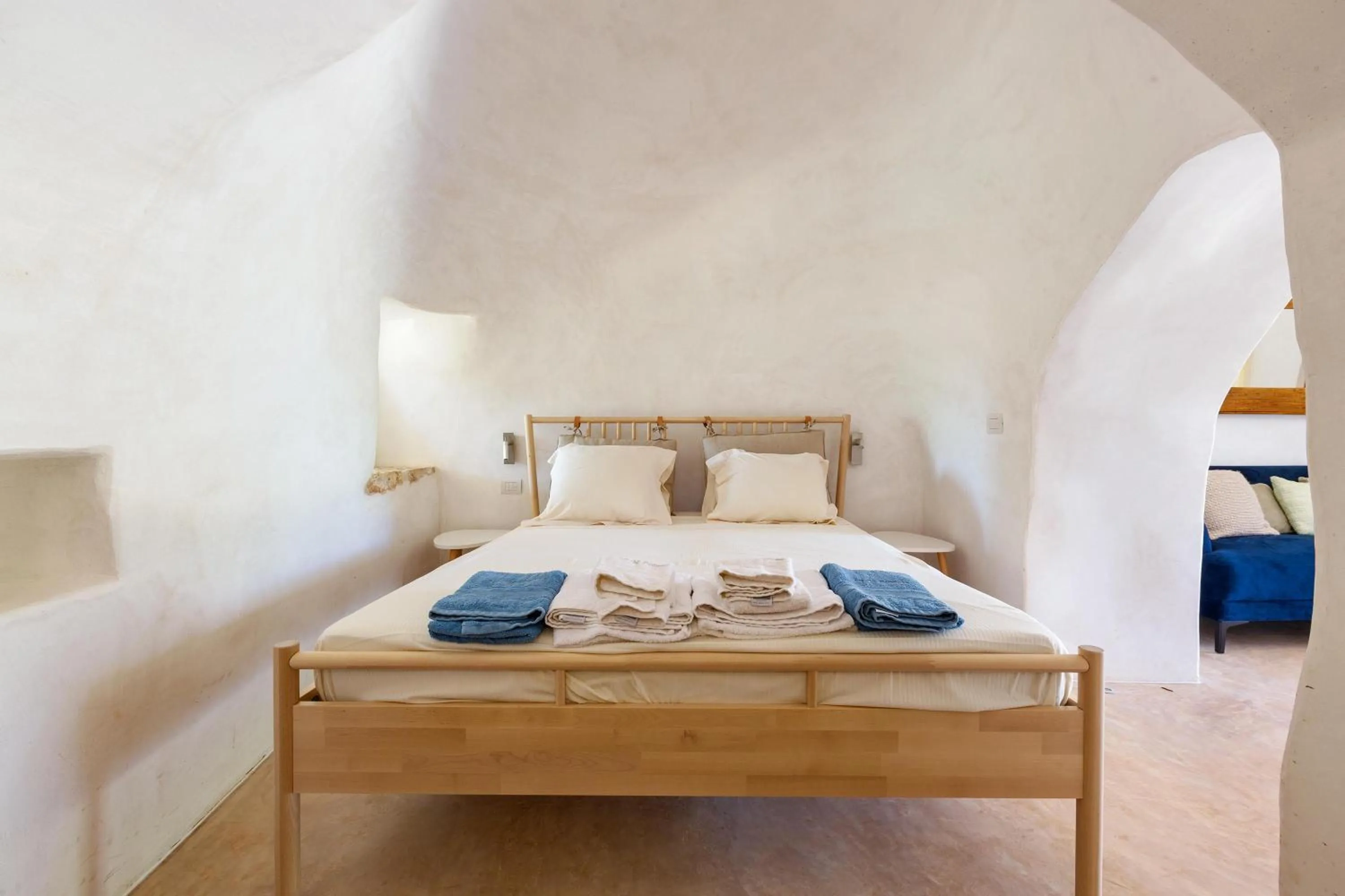 Bedroom, Bed in Le Ali Bianche by Perle di Puglia