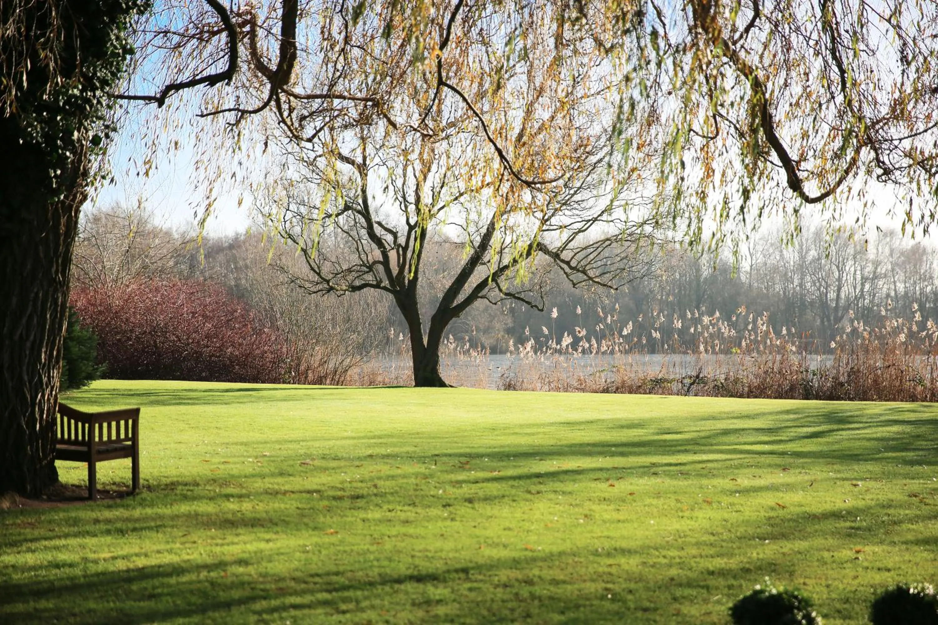 Garden in Landhaus am See