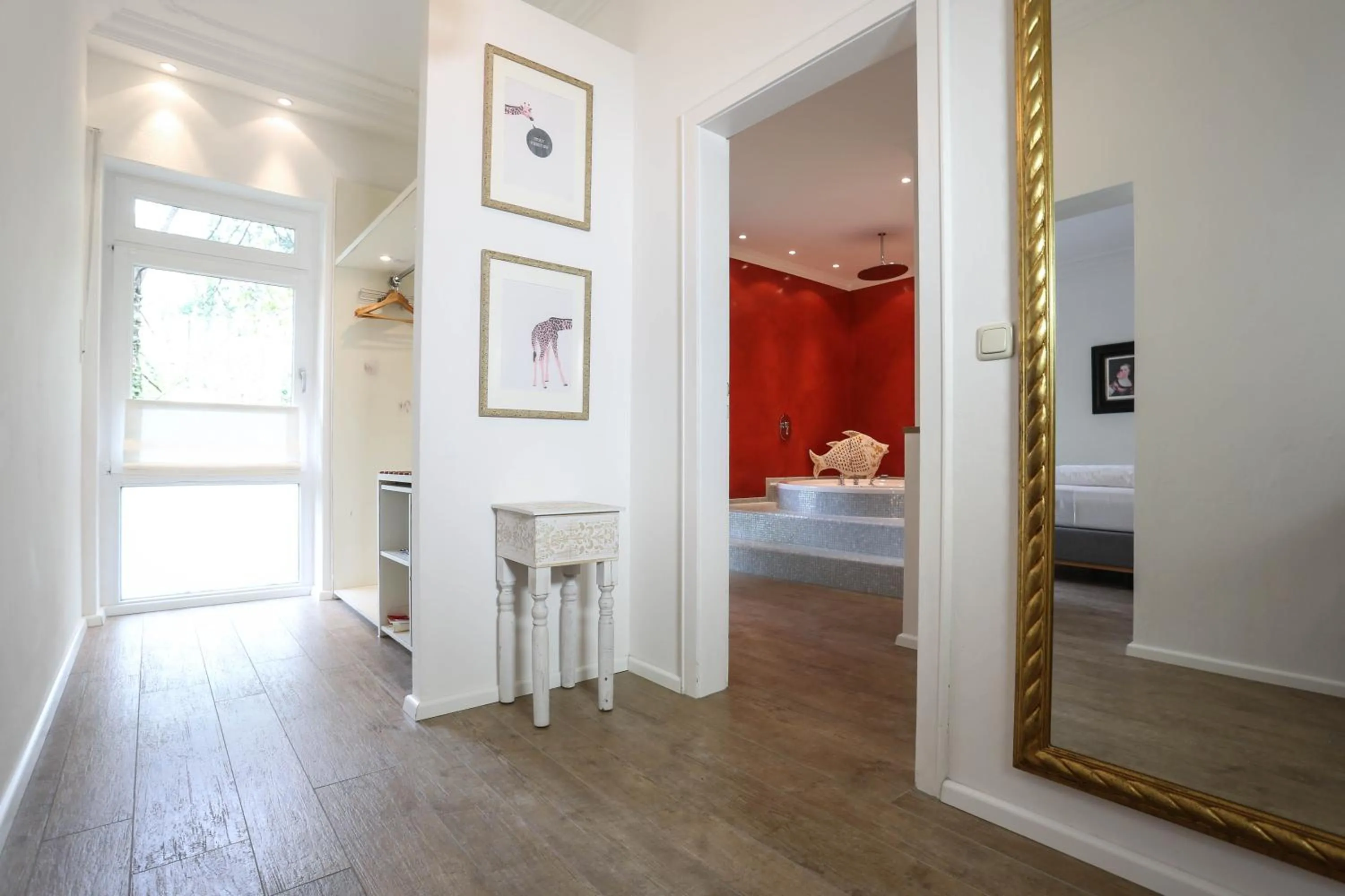 Photo of the whole room, Bed in Landhaus am See