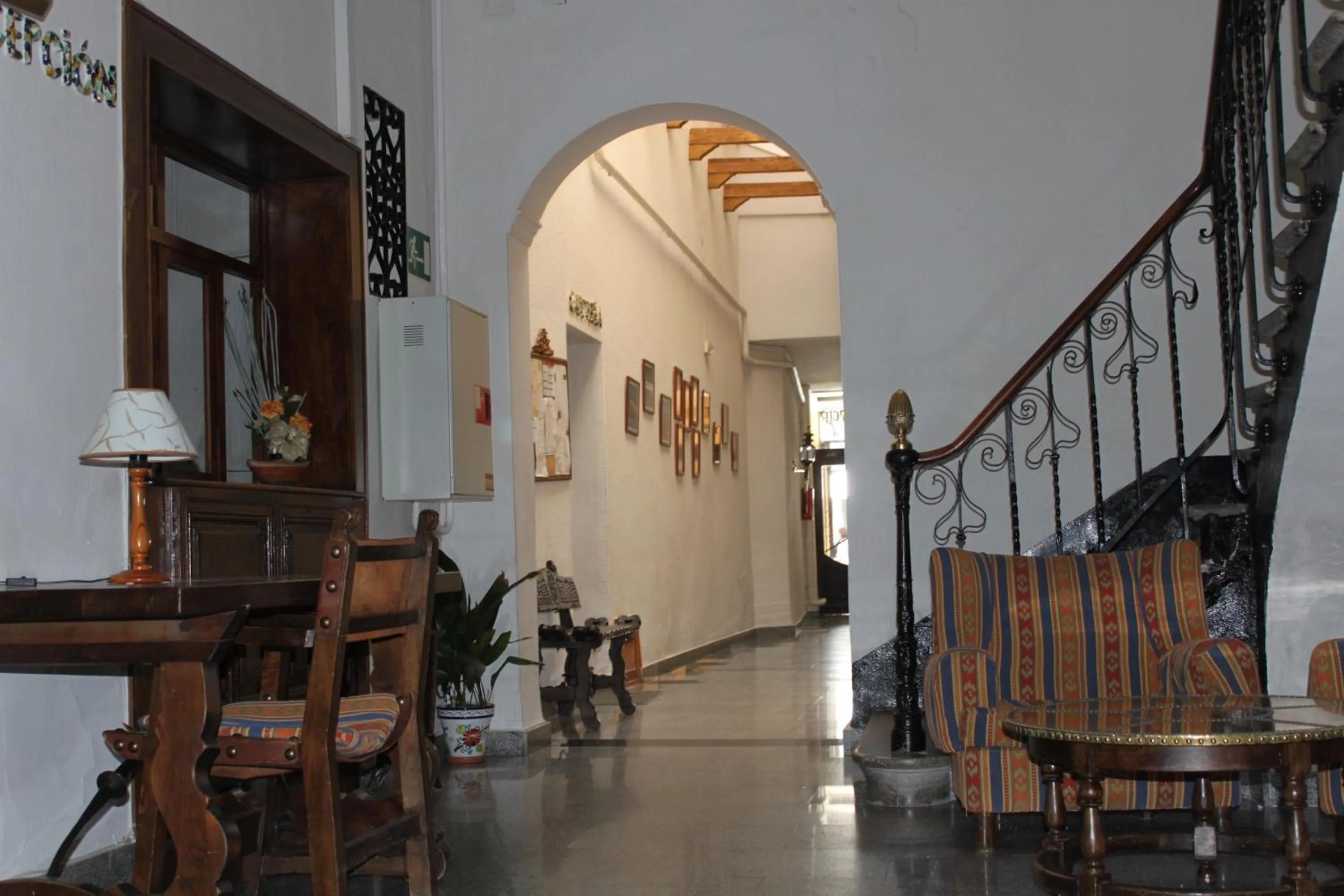 Lobby or reception in Hotel Rey Niño