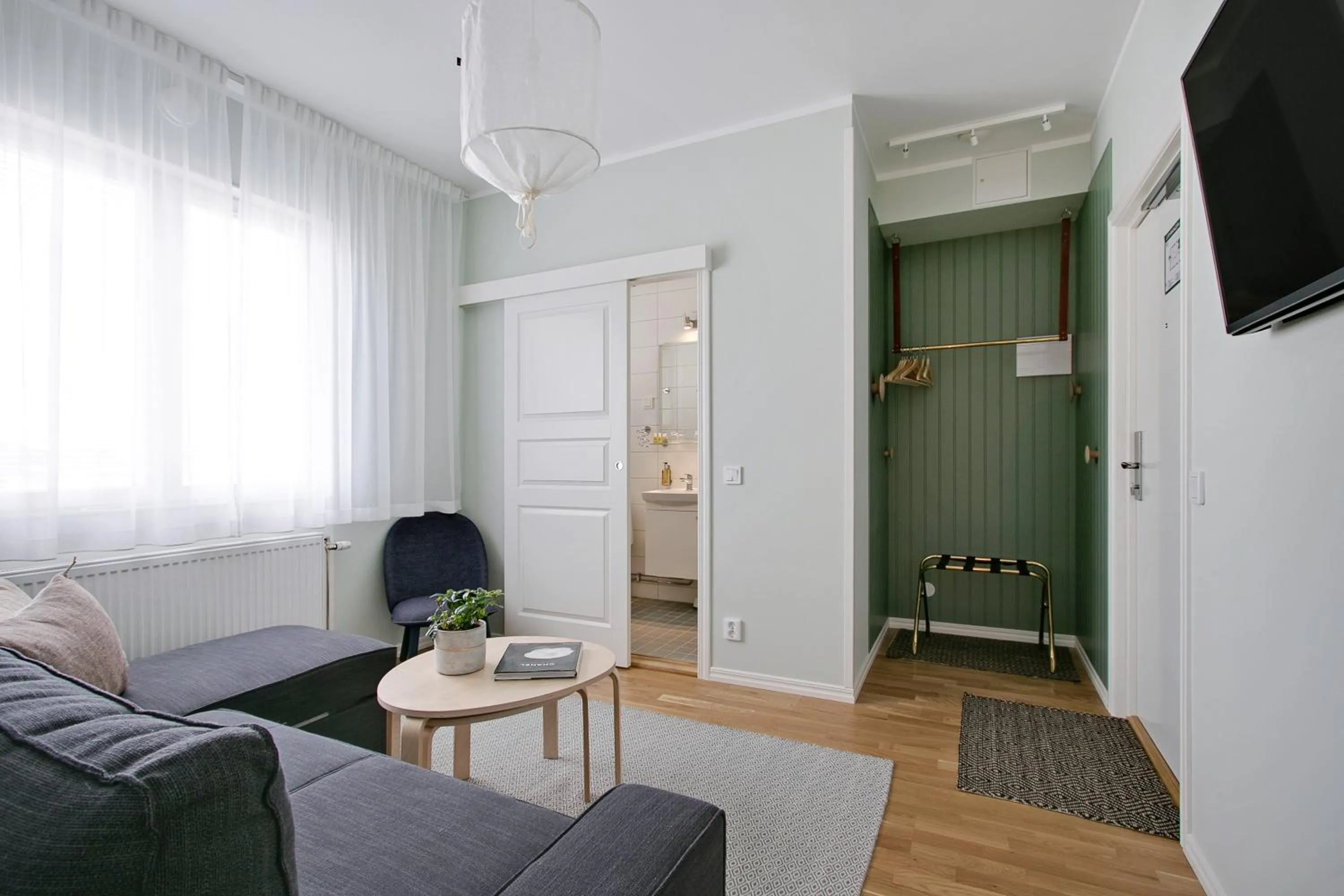 Living room in Turinge Hotel