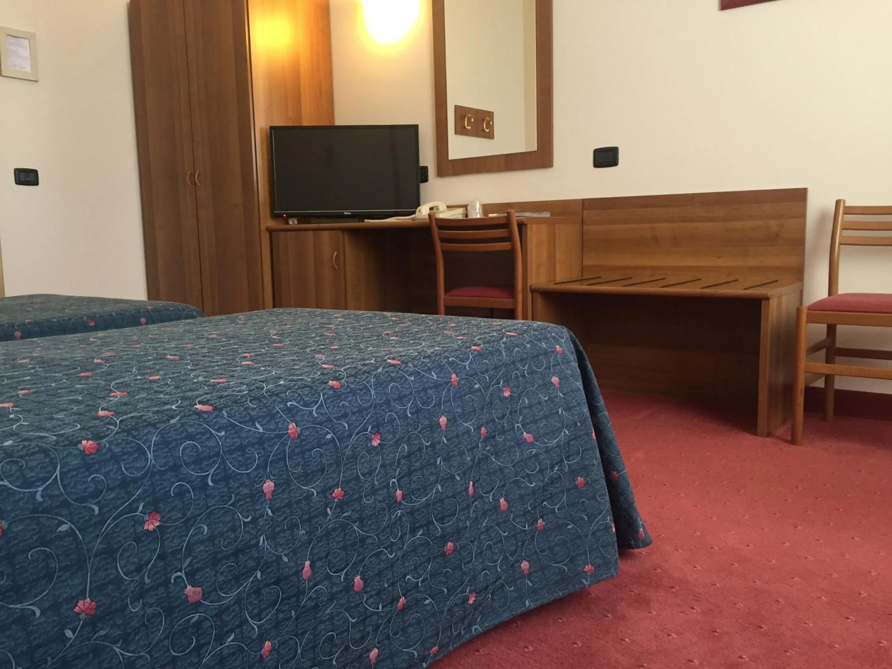 Photo of the whole room, Bed in Hotel Arcobaleno