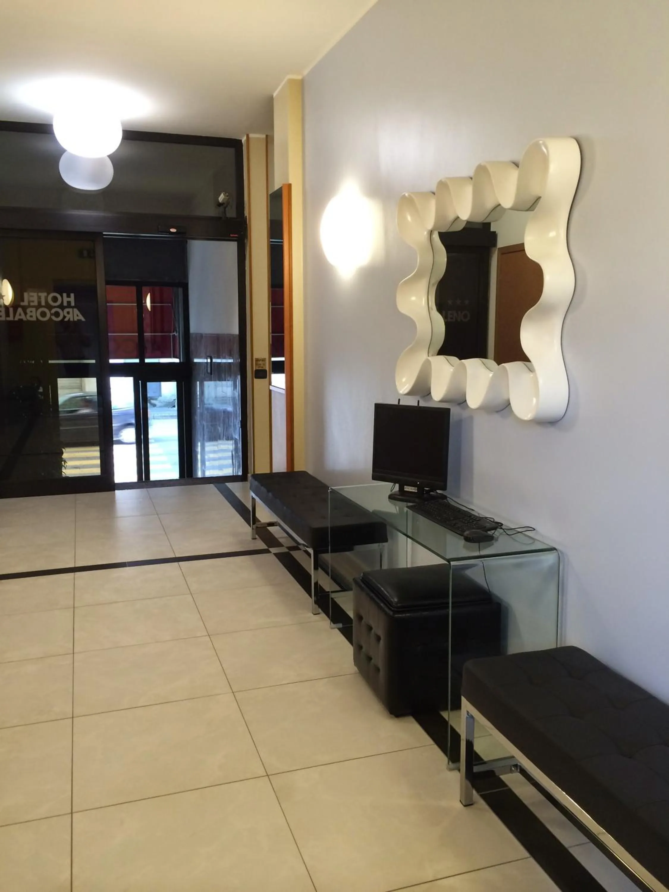 Decorative detail in Hotel Arcobaleno