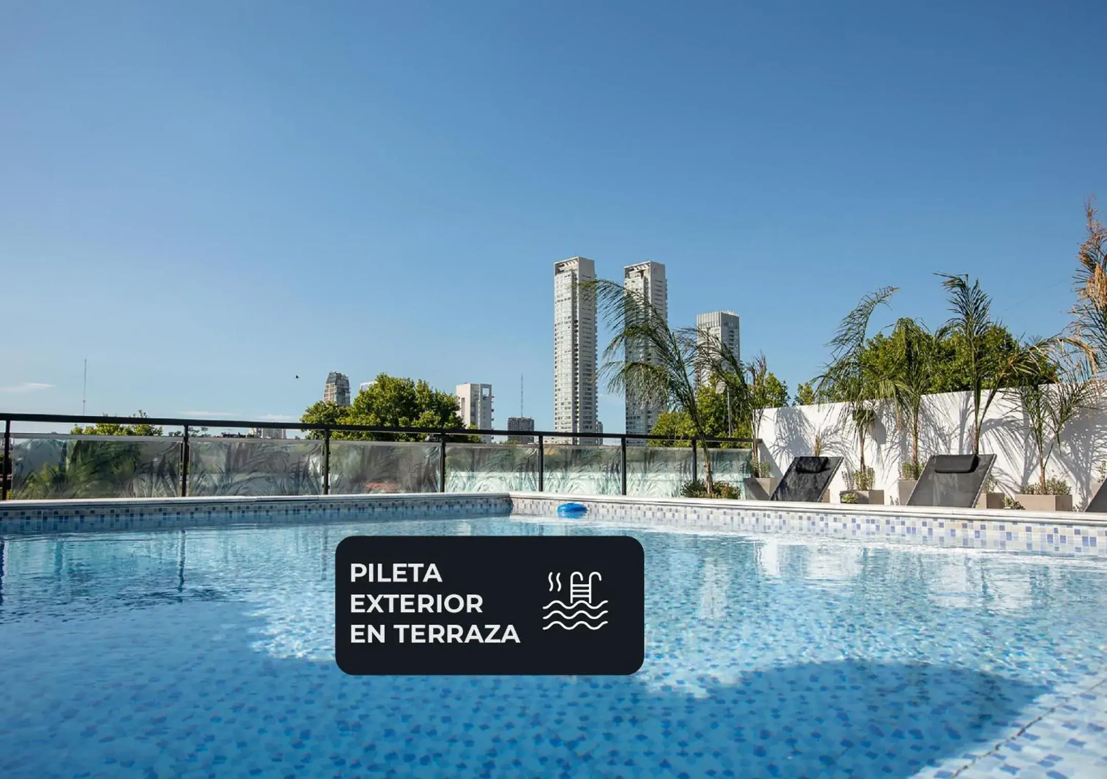 Swimming pool in Hotel Palermitano by DOT Boutique Swimming pool in Hotel Palermitano by DOT Boutique