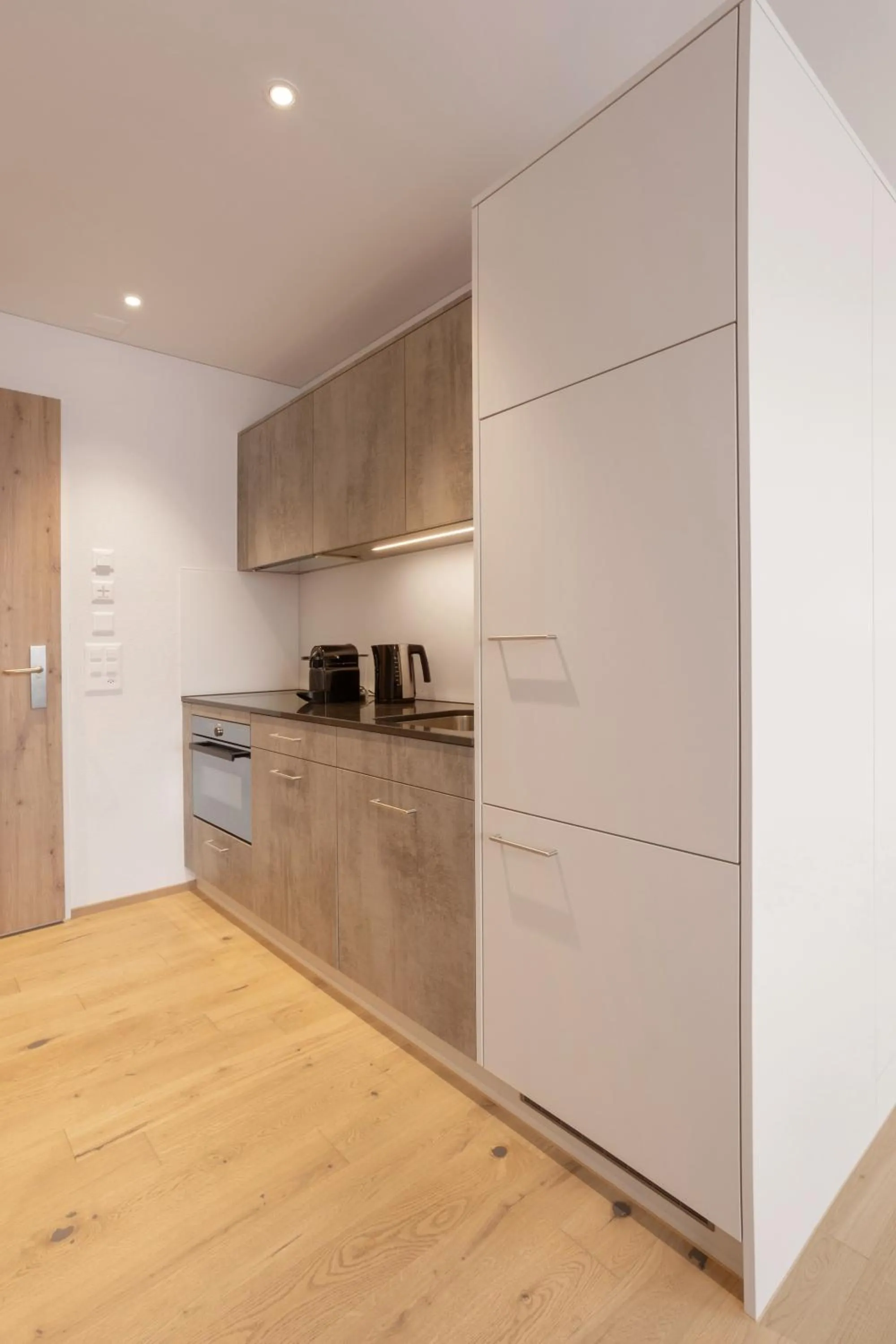 Kitchen or kitchenette in Hotel Tannenboden