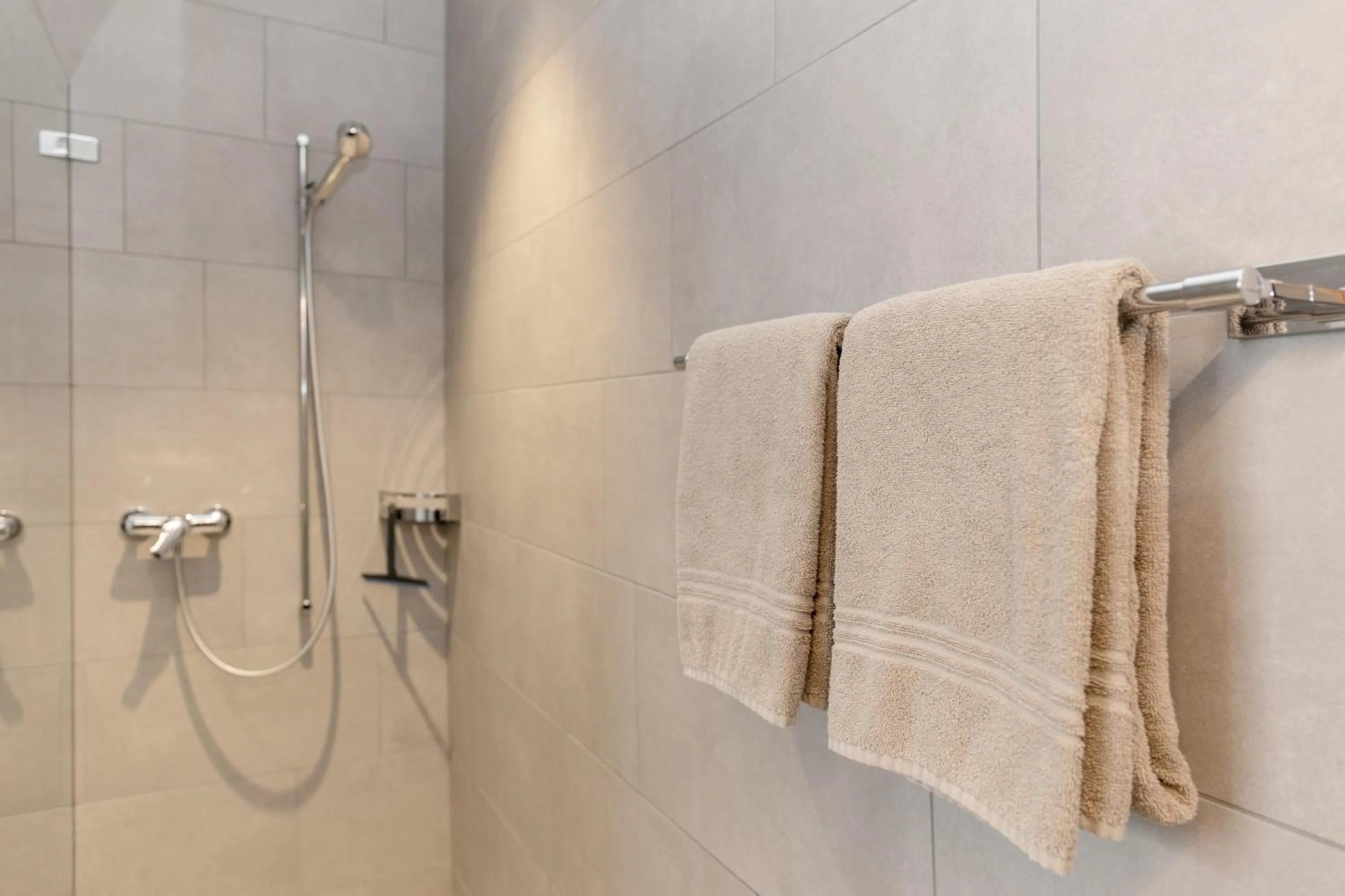 Shower in Hotel Tannenboden