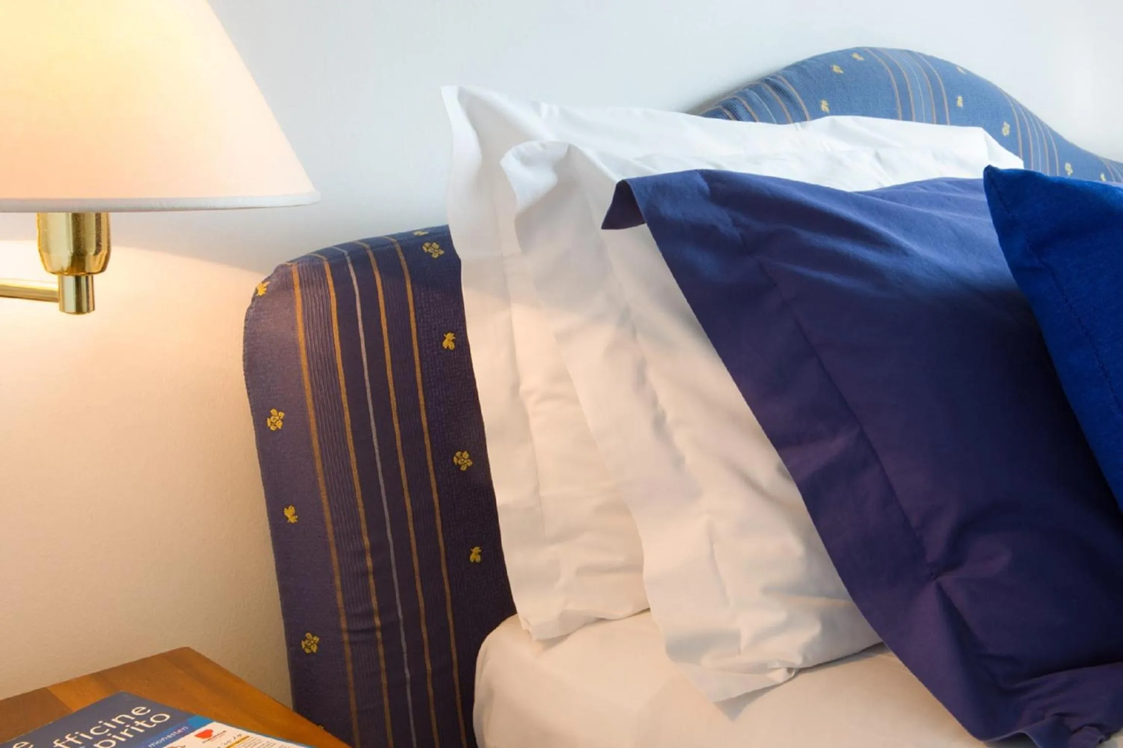 Decorative detail, Bed in Hotel Luna