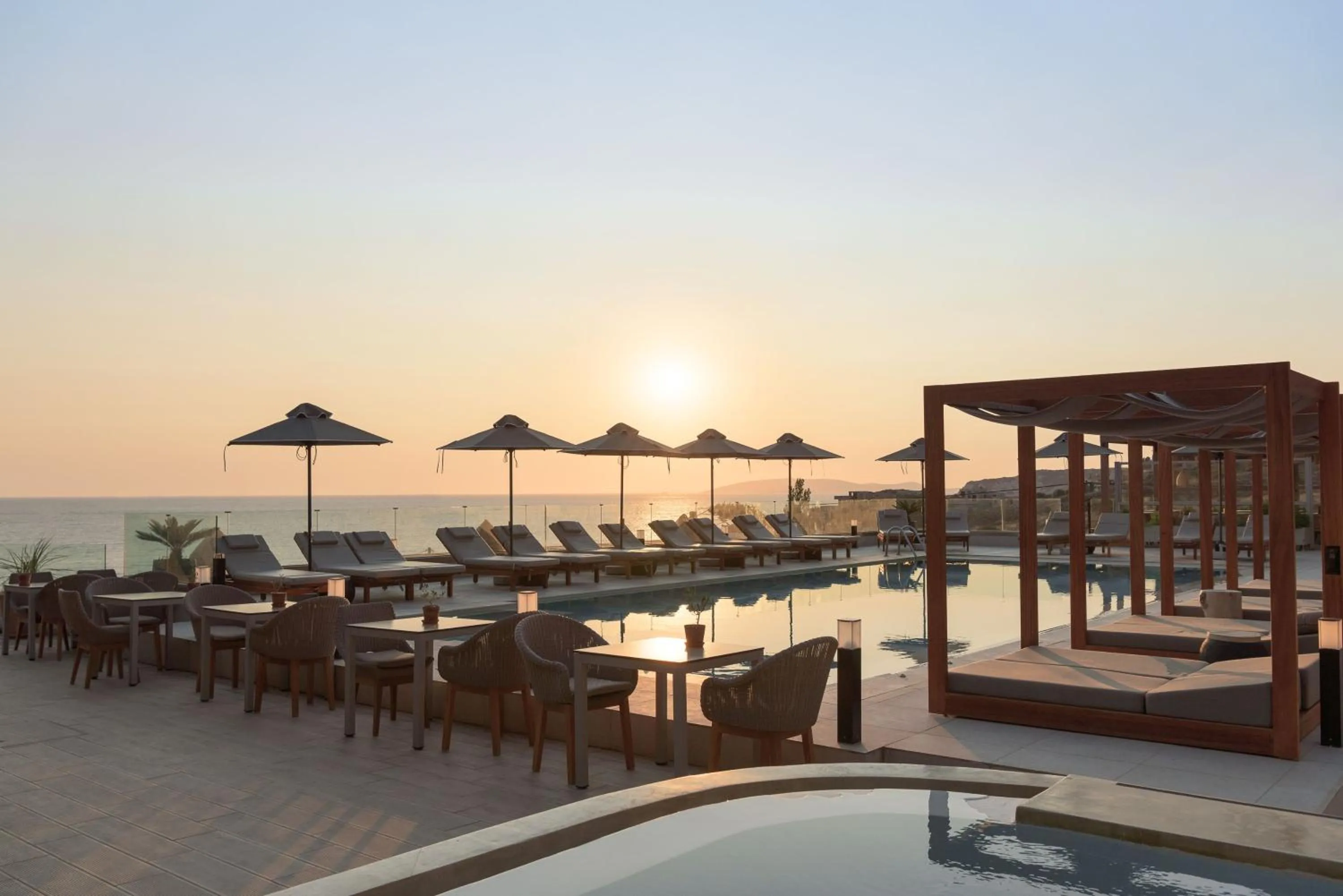 Swimming pool in Irida Mindful Living