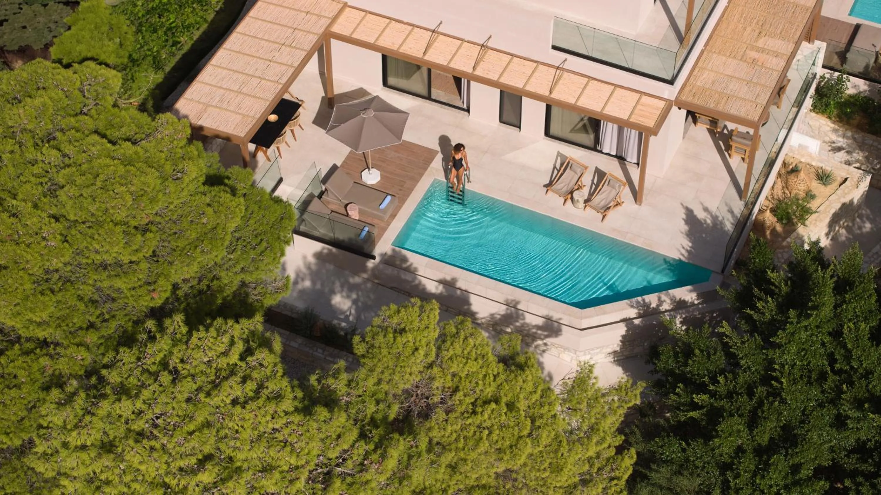 Swimming pool in Irida Mindful Living