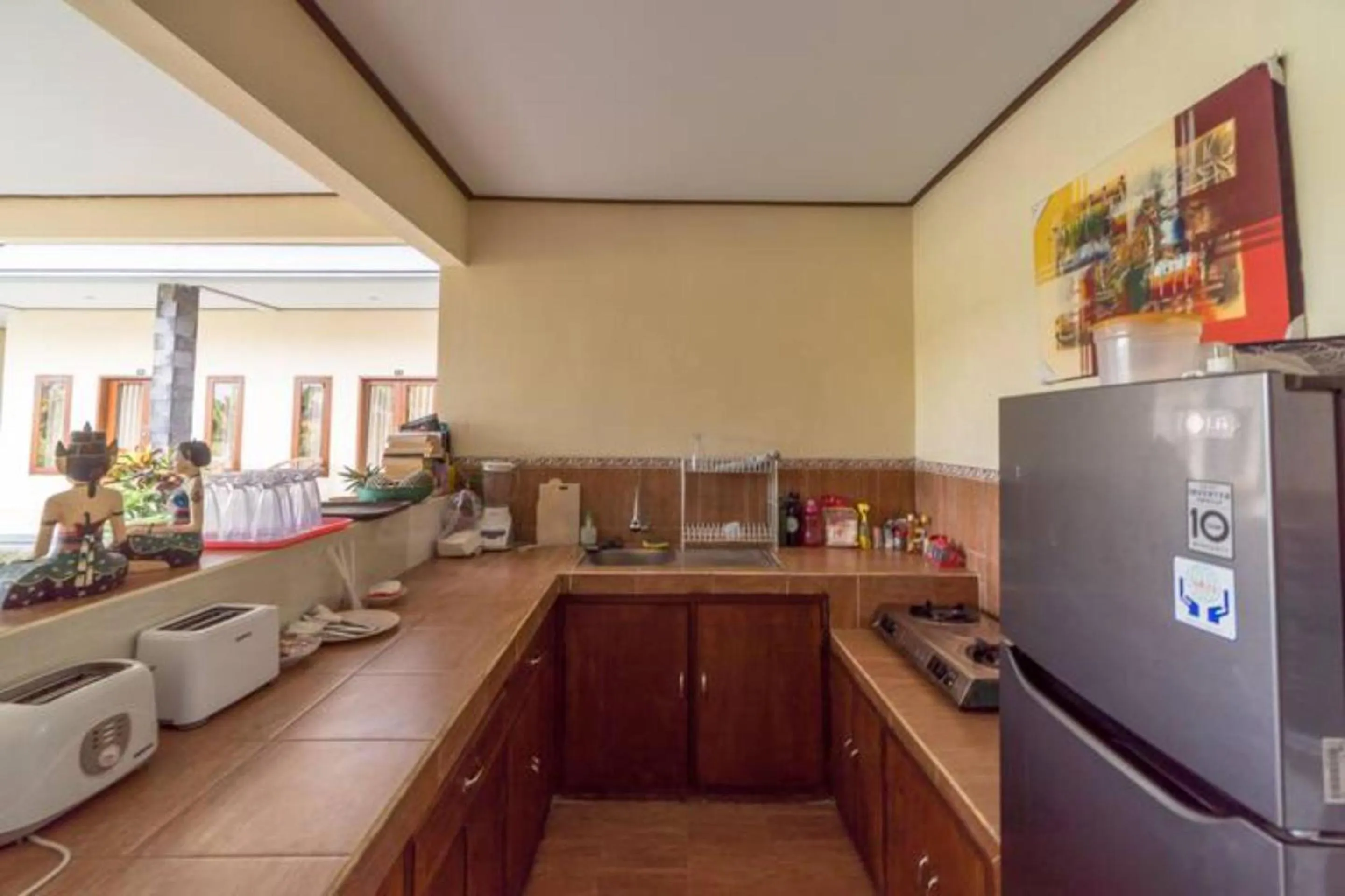 kitchen in Pondok Lulik Homestay Canggu