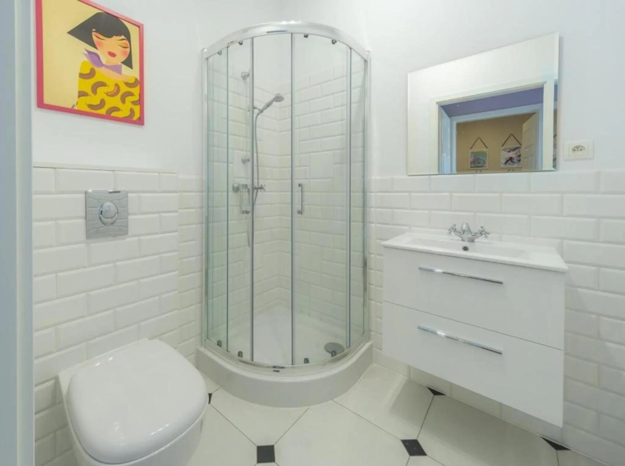 Bathroom in Between Old Town and Kazimierz