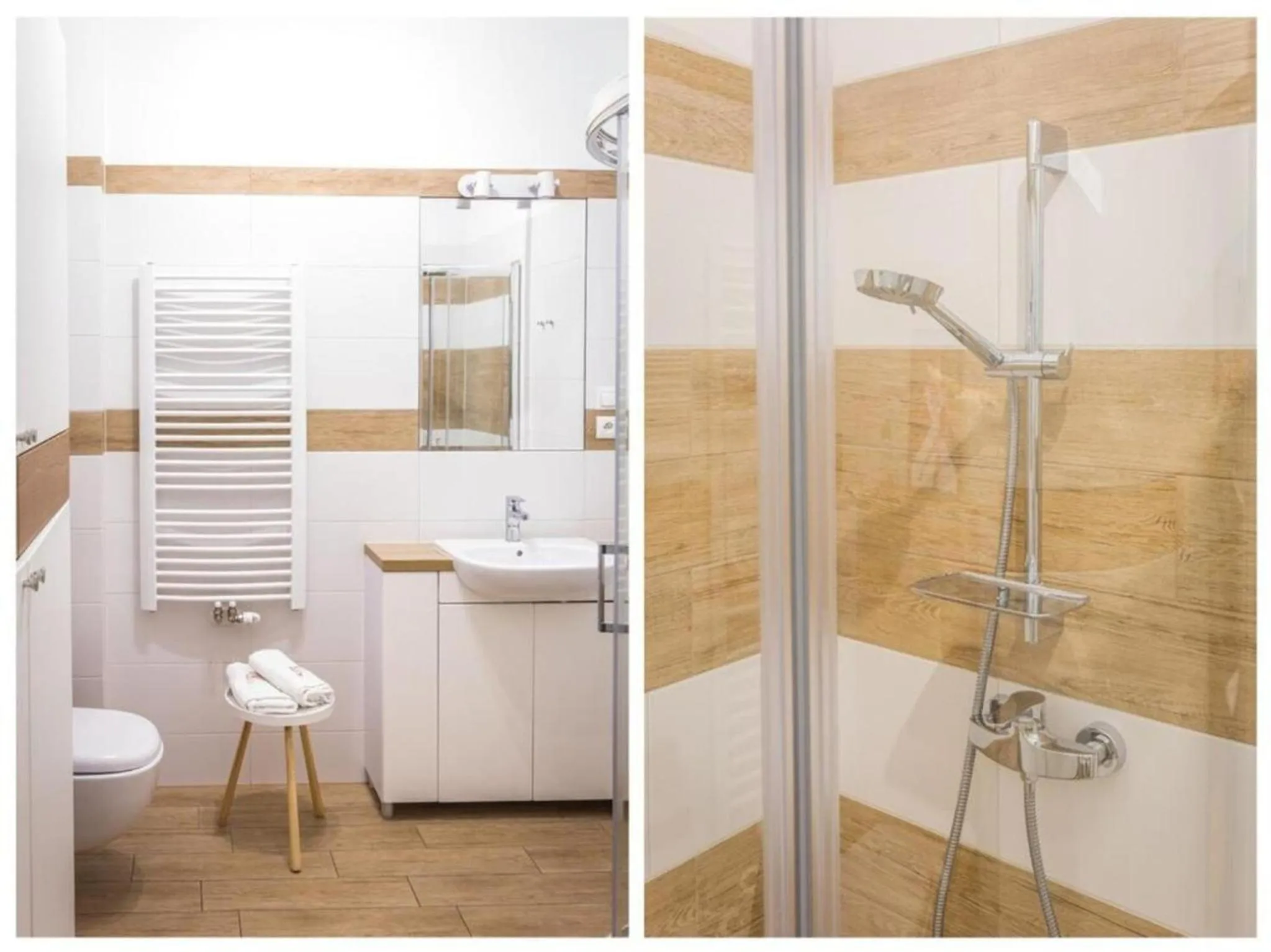 Shower in Between Old Town and Kazimierz