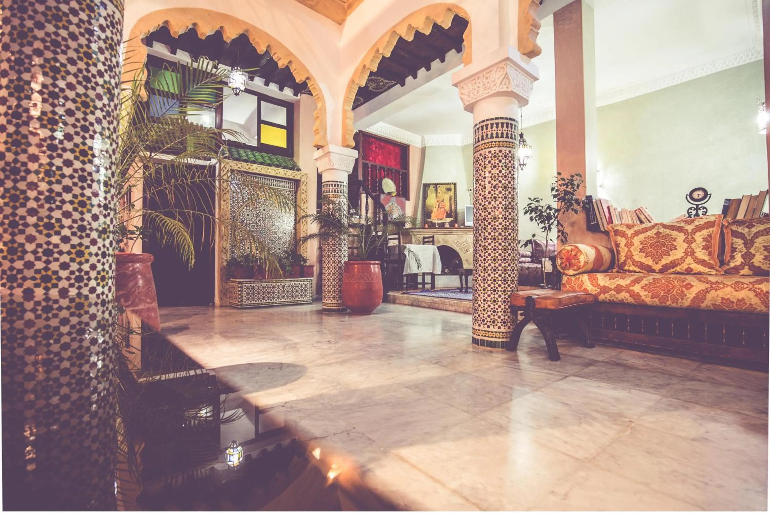 Lobby or reception in Riad Dar Alia