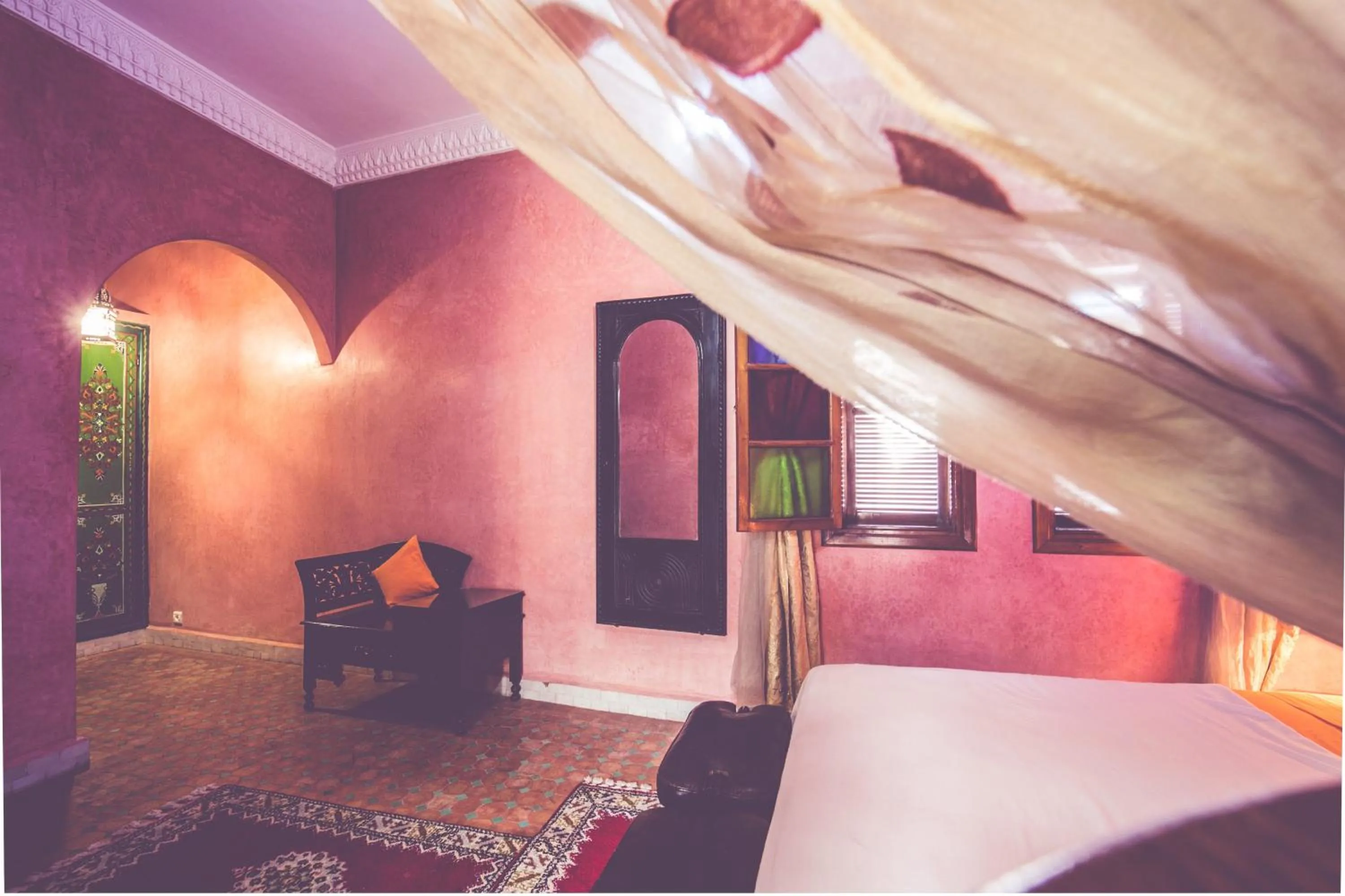 Photo of the whole room, Bed in Riad Dar Alia