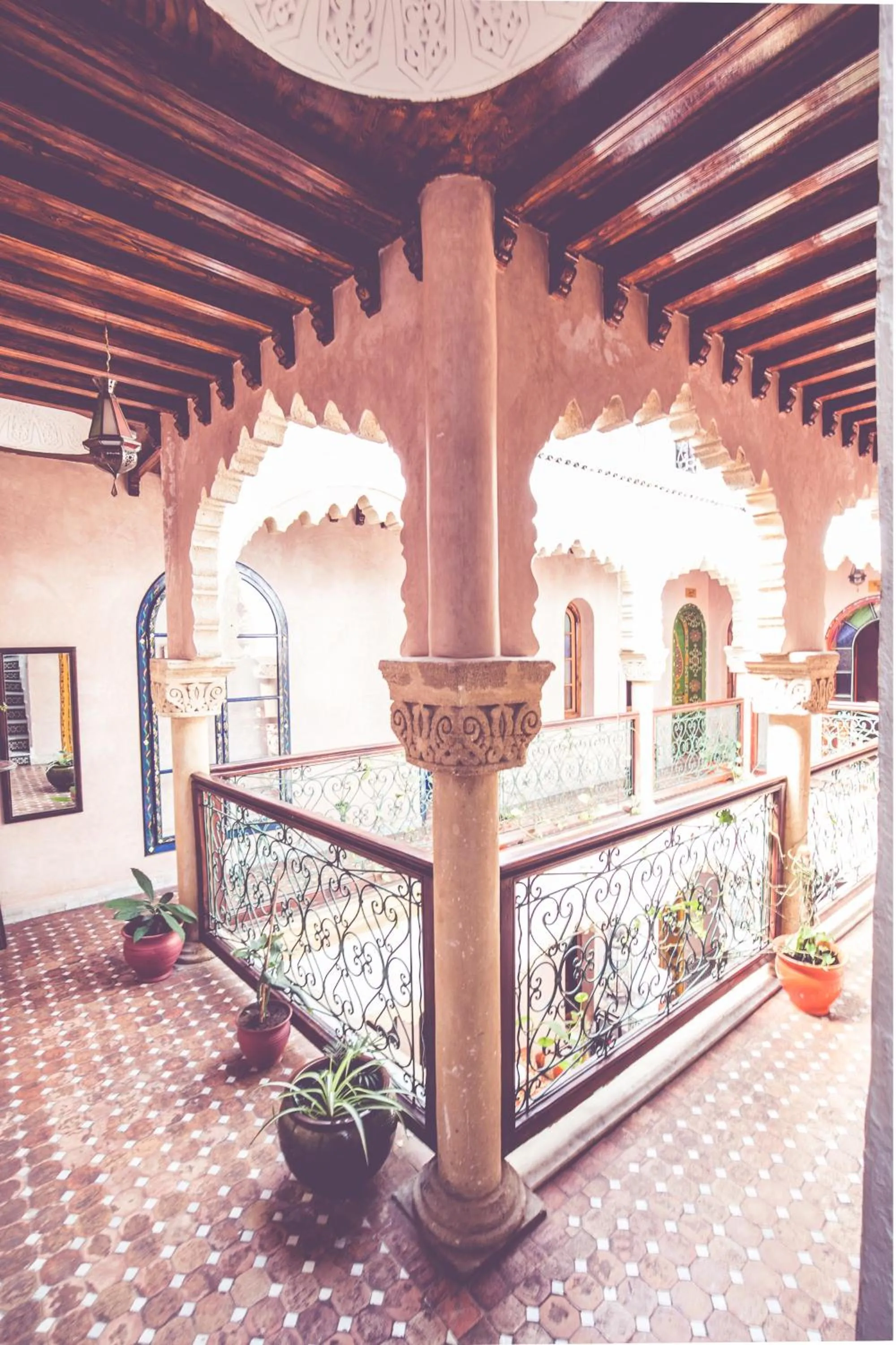 Balcony/Terrace in Riad Dar Alia