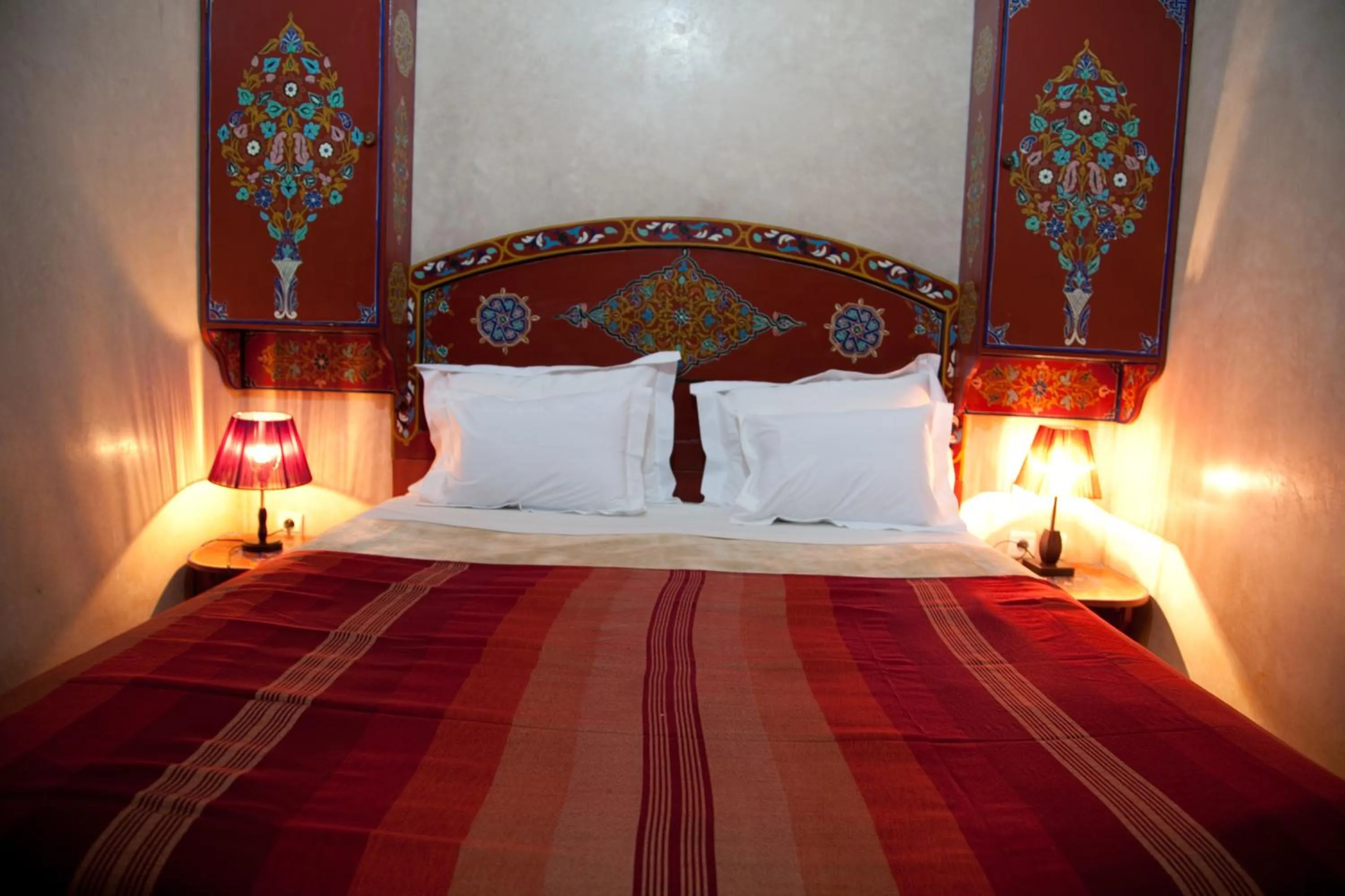 Bedroom, Bed in Riad Dar Alia