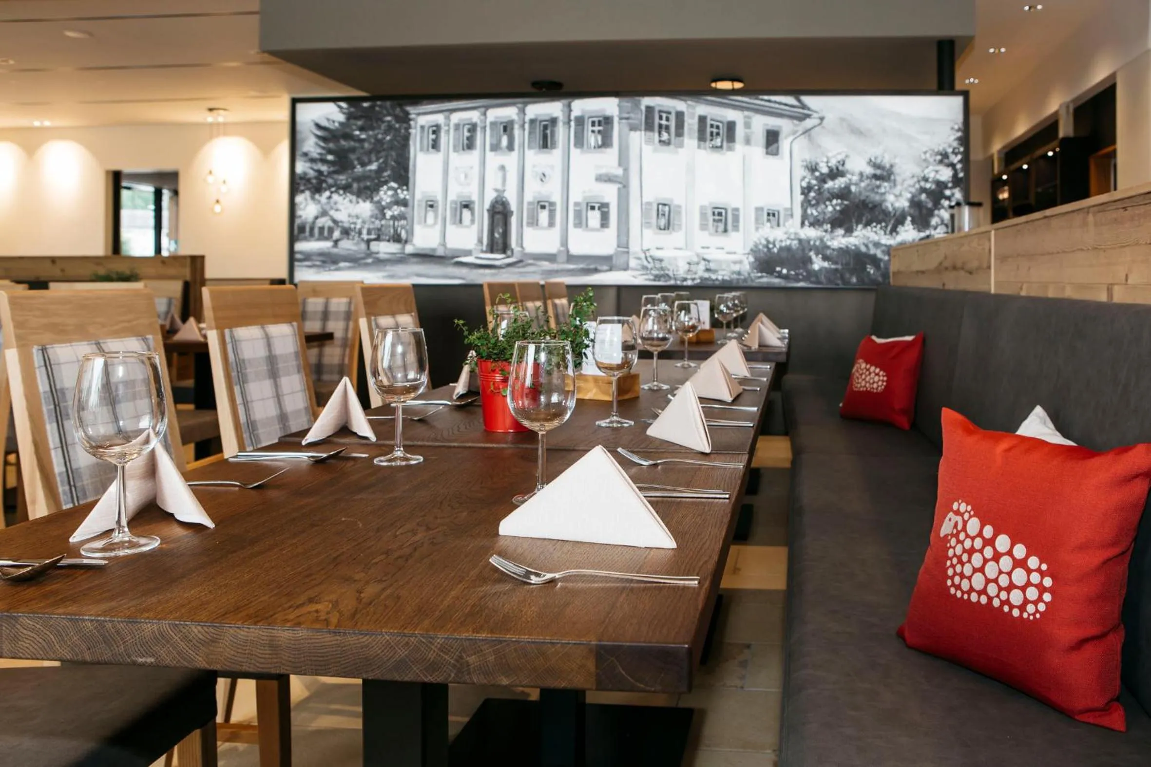 Restaurant/places to eat in Hotel Gasthof Lamm