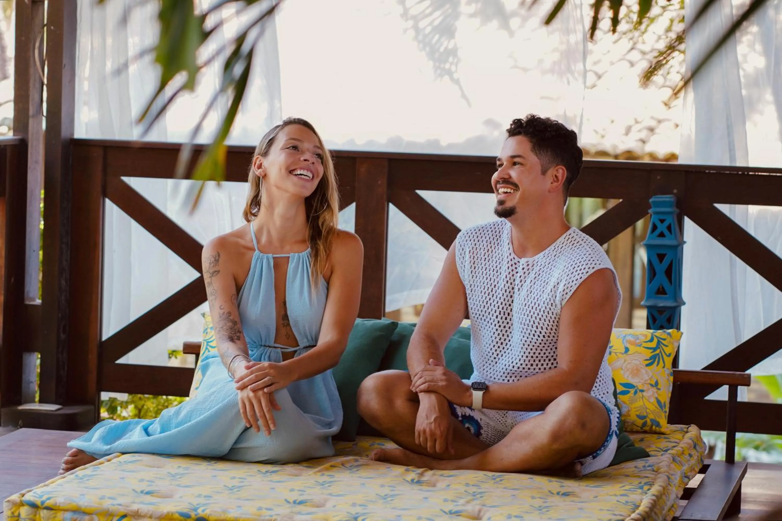 Communal lounge/ TV room in ThalassaGarden Hotel - Pousada