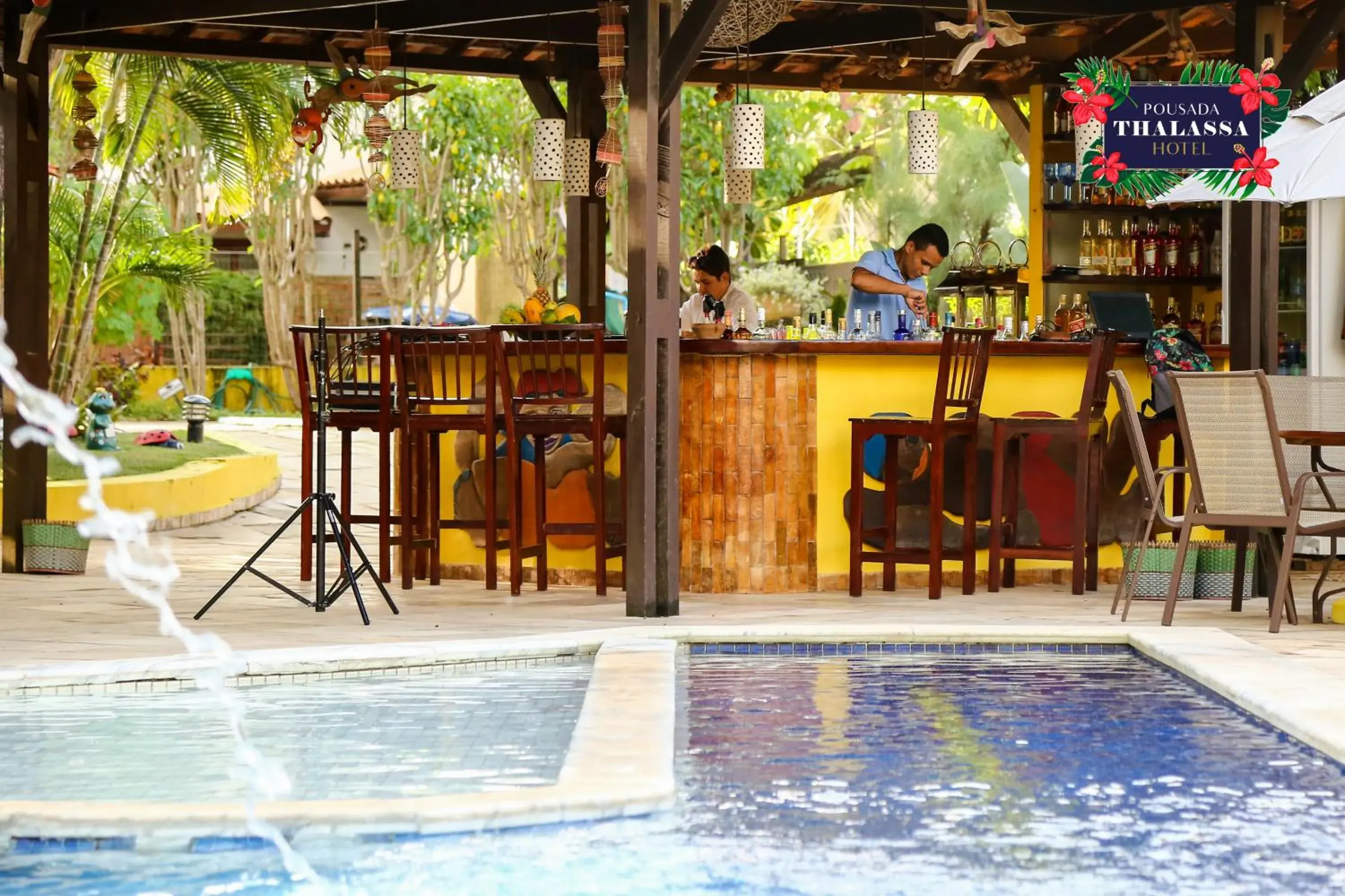 Lounge or bar in ThalassaGarden Hotel - Pousada Lounge or bar in ThalassaGarden Hotel - Pousada