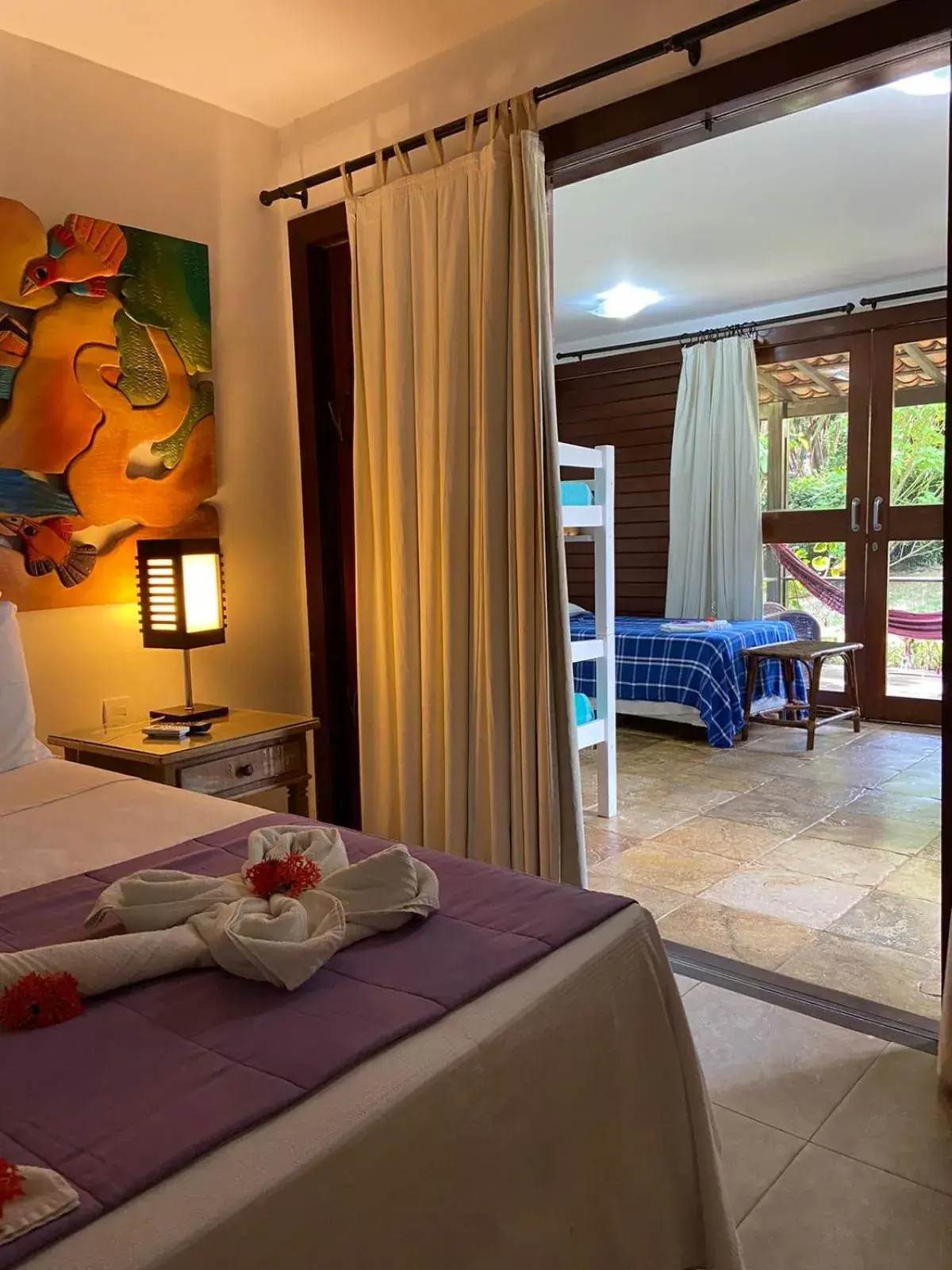 Bed in ThalassaGarden Hotel - Pousada Bed in ThalassaGarden Hotel - Pousada