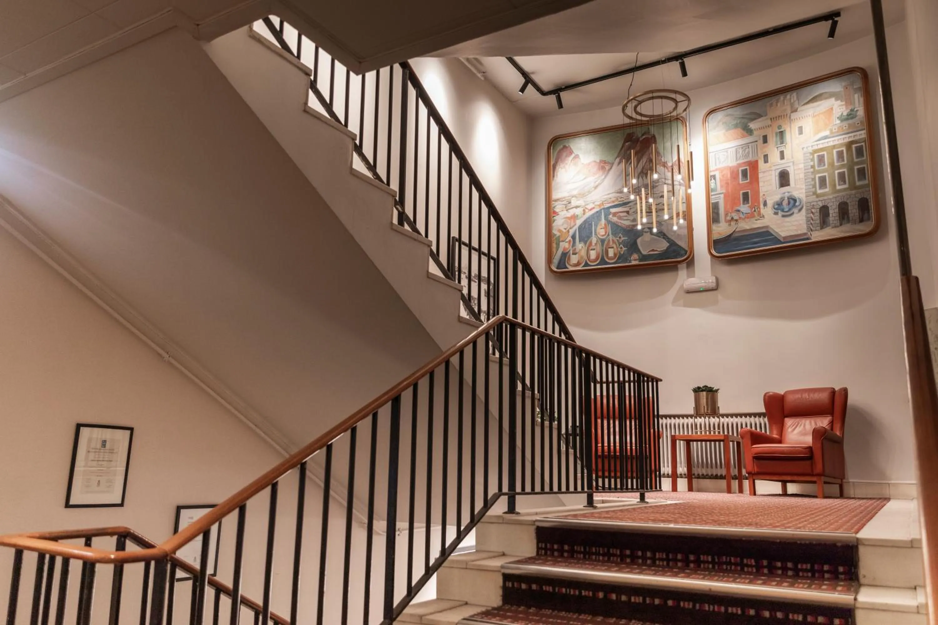 Seating area in Home Hotel Grand Bodø