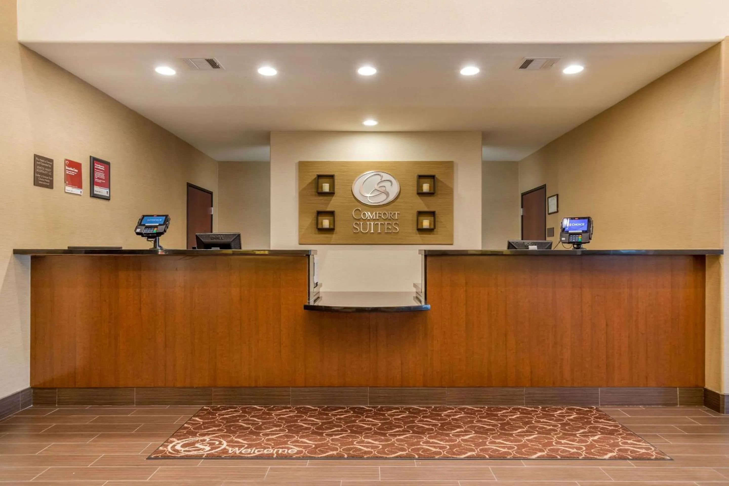 Lobby or reception in Comfort Suites San Antonio North - Stone Oak