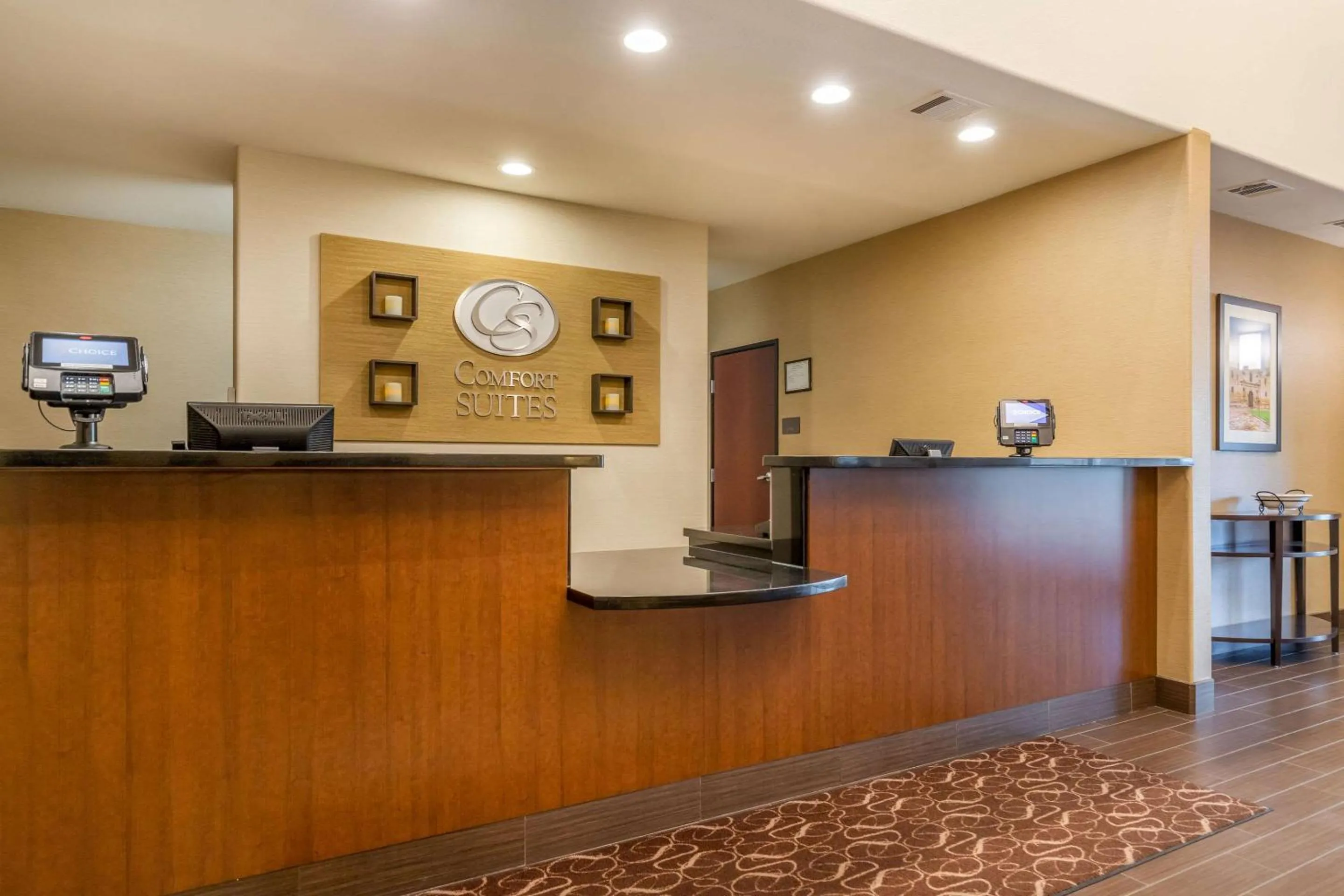 Lobby or reception in Comfort Suites San Antonio North - Stone Oak