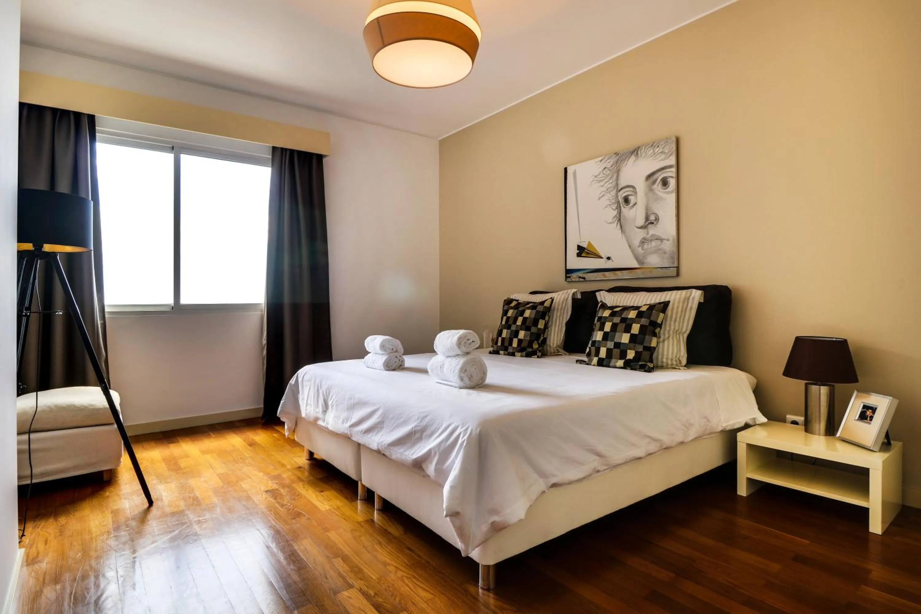 Bedroom, Bed in Rocha Mar 3M