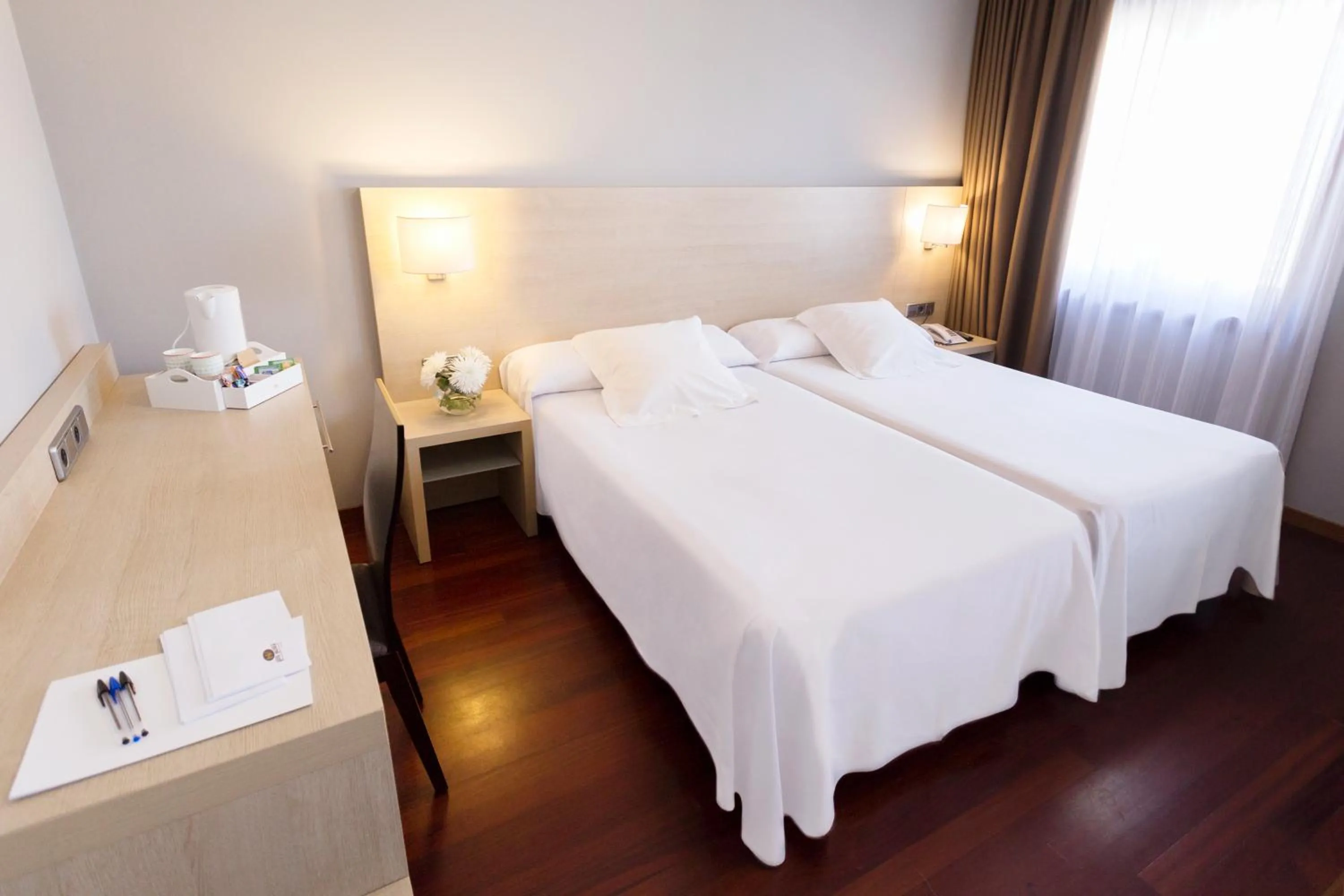 Bed in Hotel Valencia