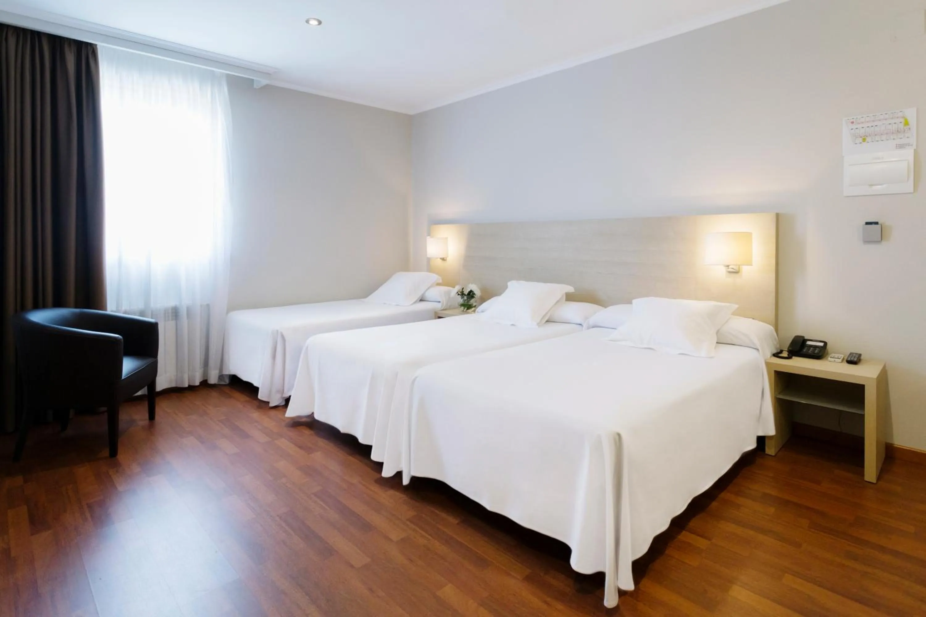 Bed in Hotel Valencia